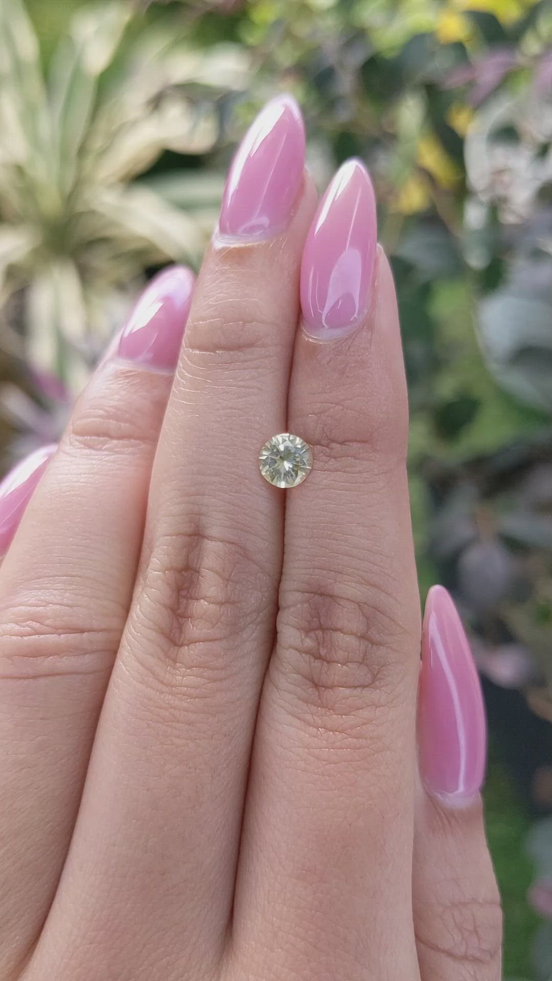 0.71 Ct. Yellow Sapphire from Ceylon (Sri Lanka) Size Video