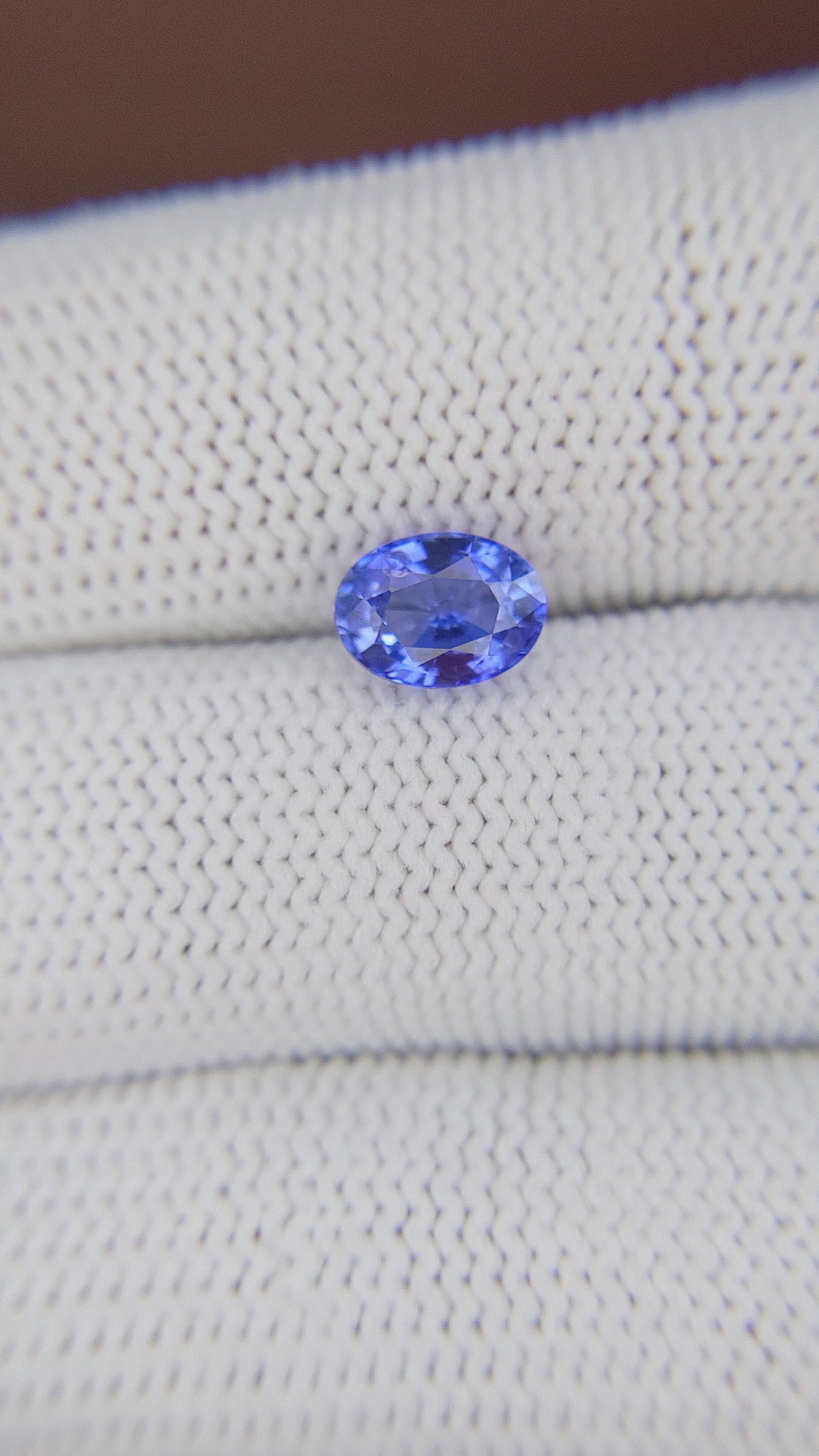 1.48 Ct. Blue Sapphire from Ceylon (Sri Lanka) Size Video