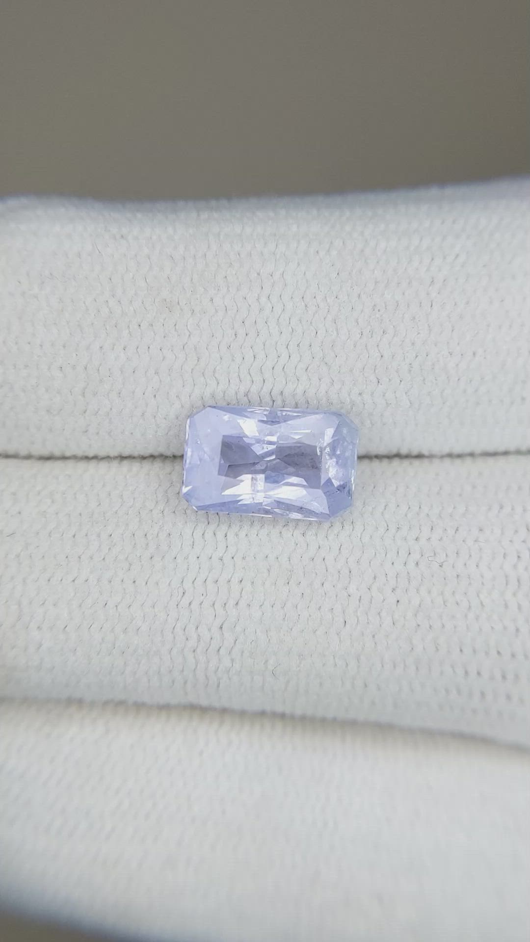 2.30 Ct. Blue Sapphire from Ceylon (Sri Lanka) Size Video