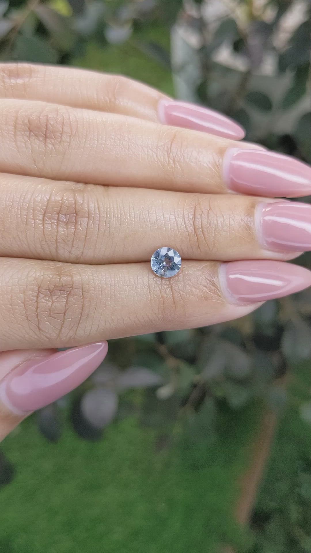 0.83 Ct. Bi Color Sapphire from Ceylon (Sri Lanka) Size Video