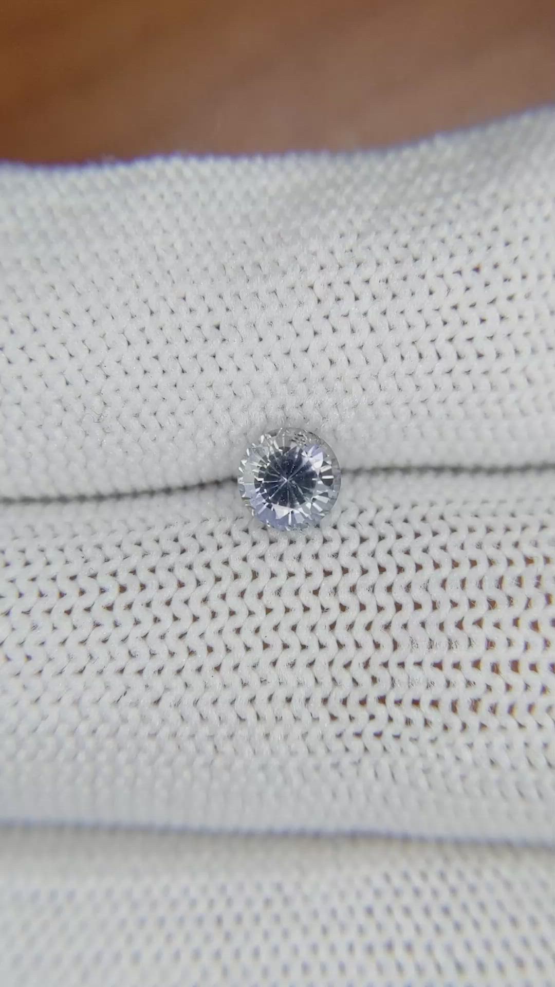 0.75 Ct. Blue Sapphire from Ceylon (Sri Lanka) Size Video