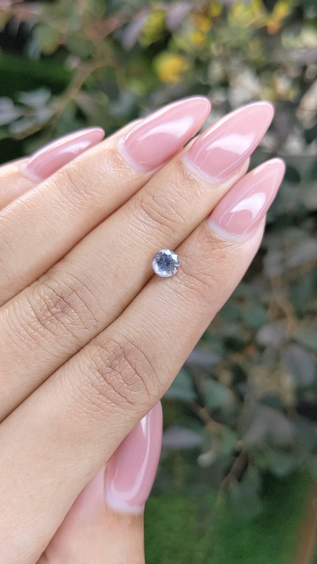 0.75 Ct. Blue Sapphire from Ceylon (Sri Lanka) Size Video