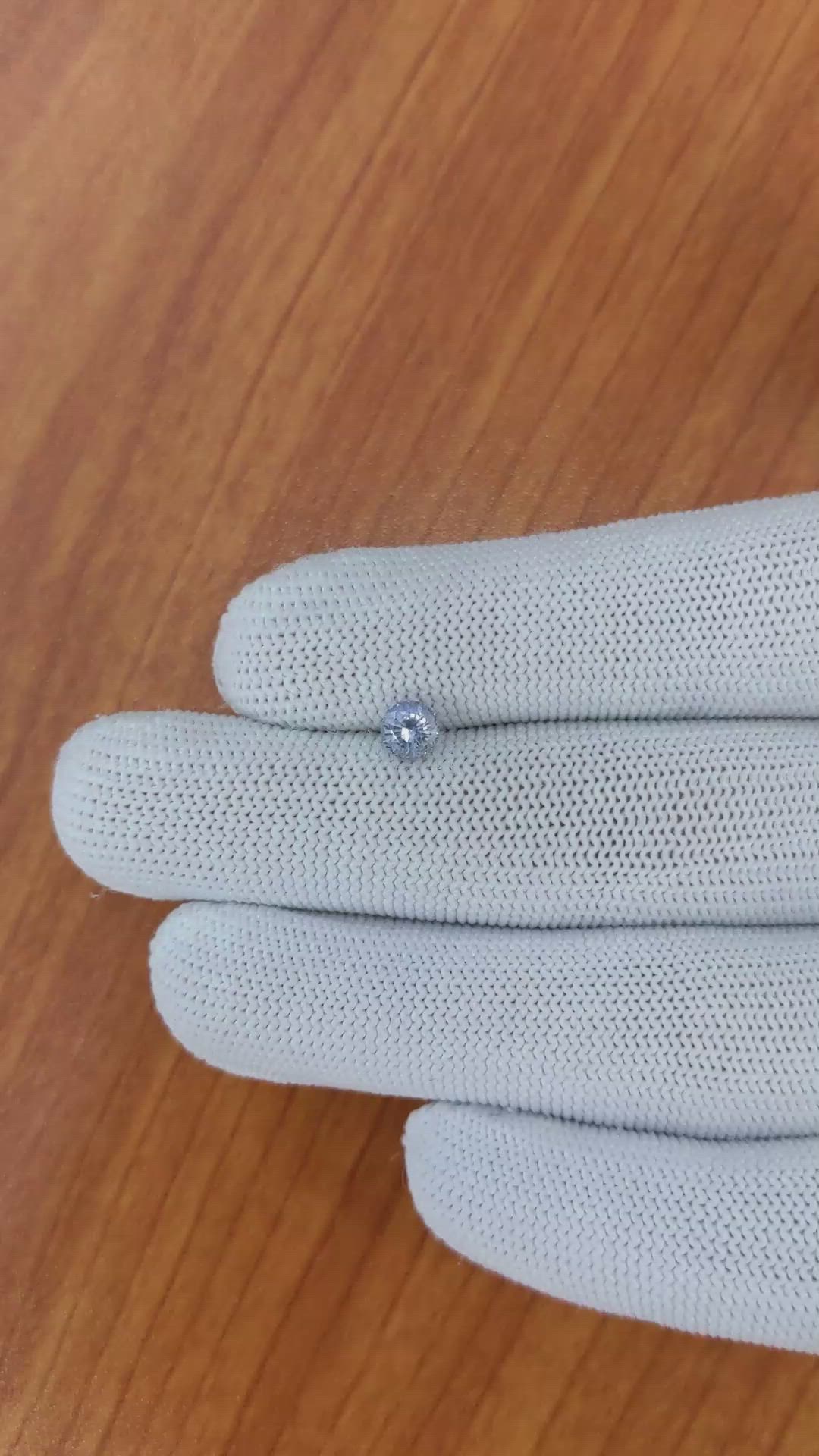0.75 Ct. Blue Sapphire from Ceylon (Sri Lanka) Size Video
