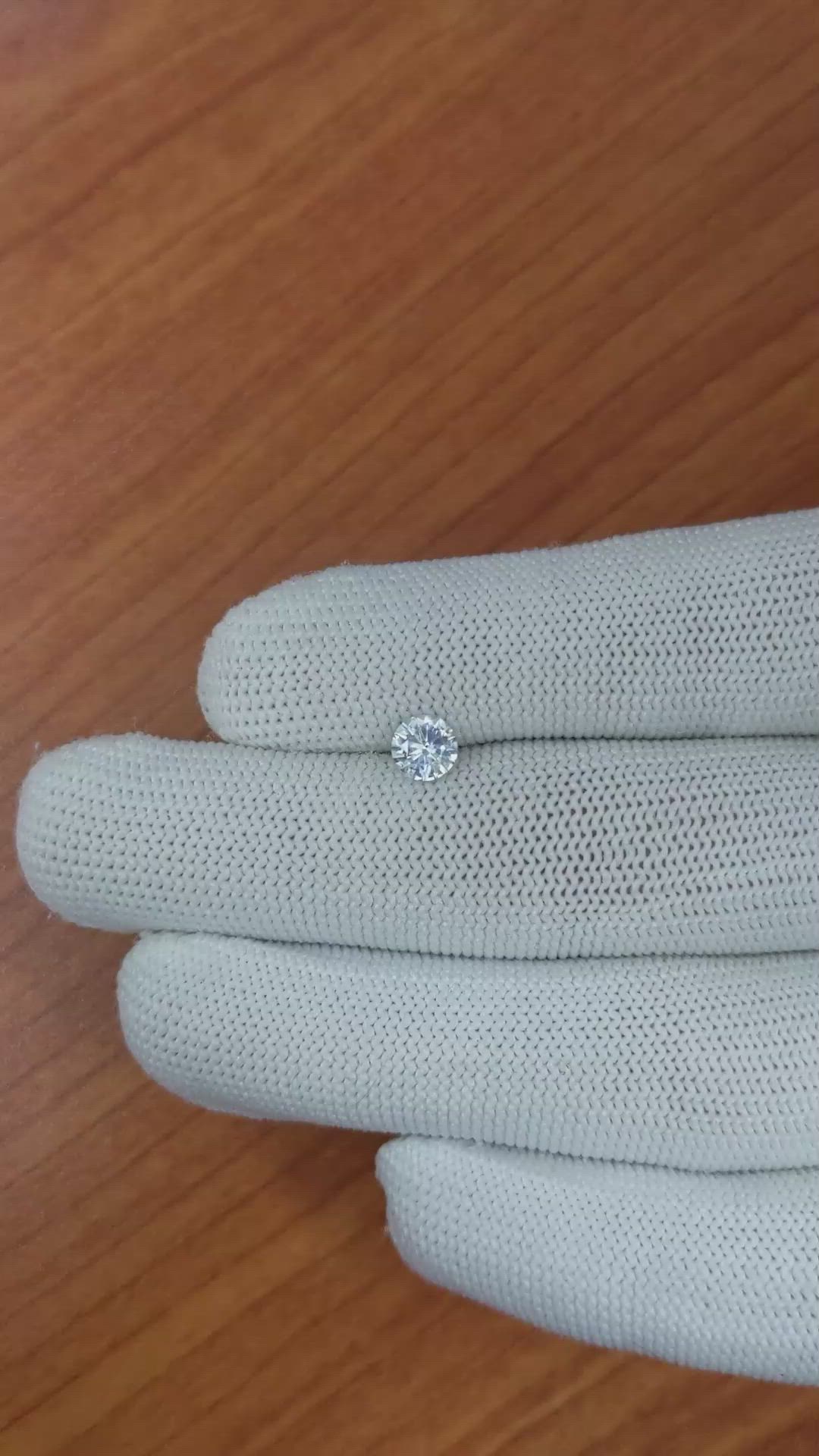 0.67 Ct. Bi Color / Parti Sapphire from Ceylon (Sri Lanka) Size Video