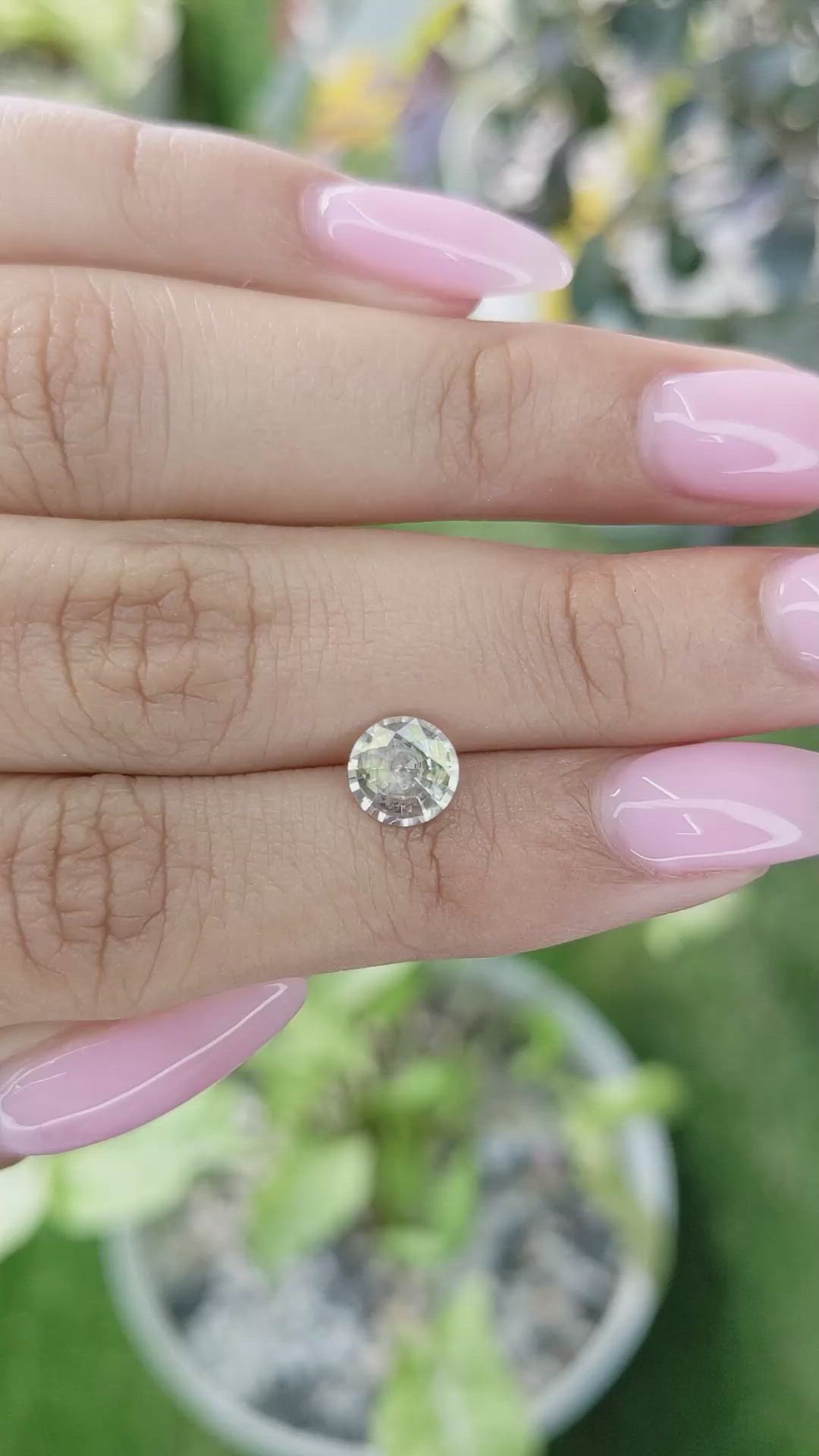 1.27 Ct. Yellow Sapphire from Ceylon (Sri Lanka) Size Video