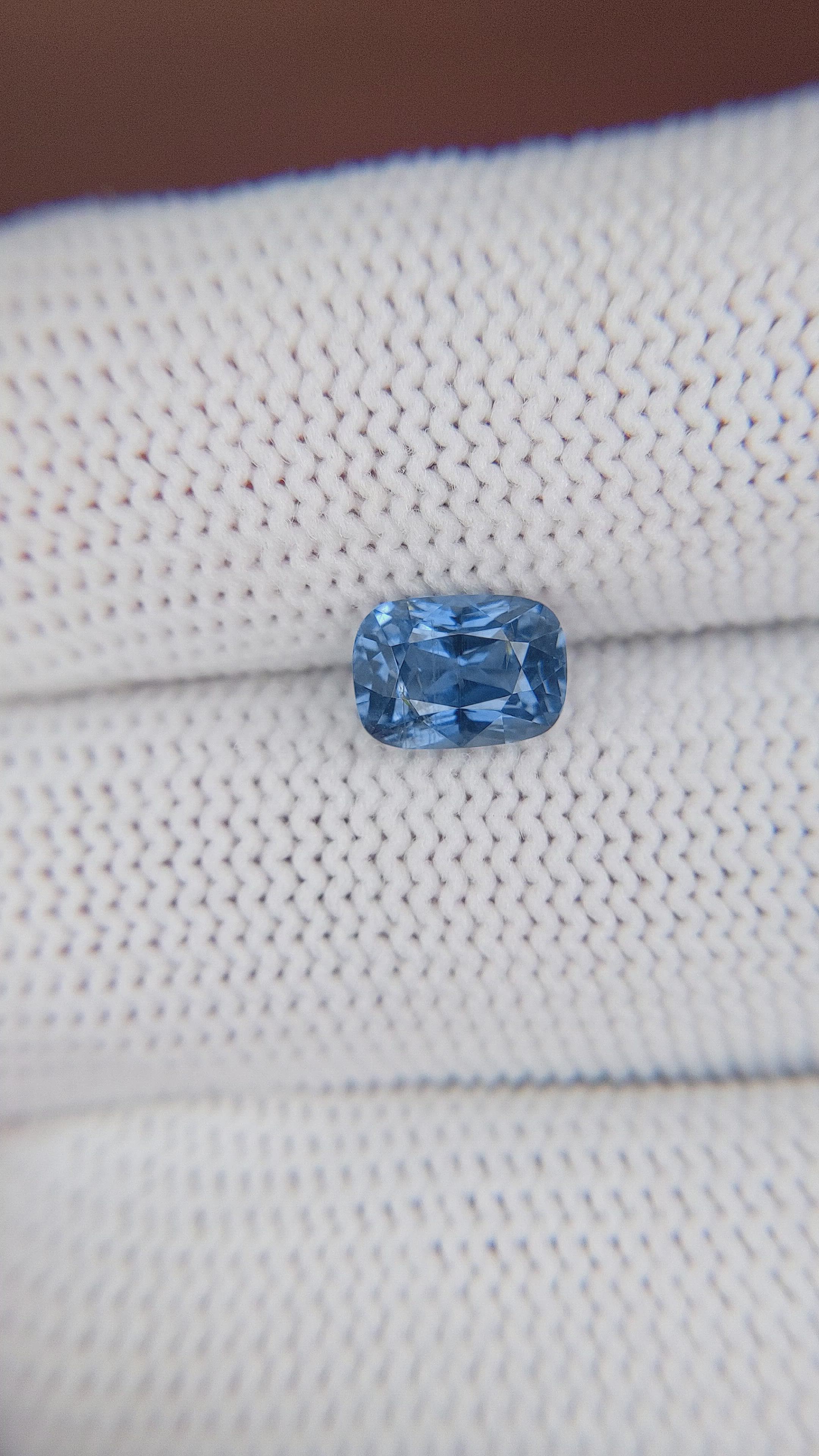 1.58 Ct. Blue Sapphire from Tanzania Size Video