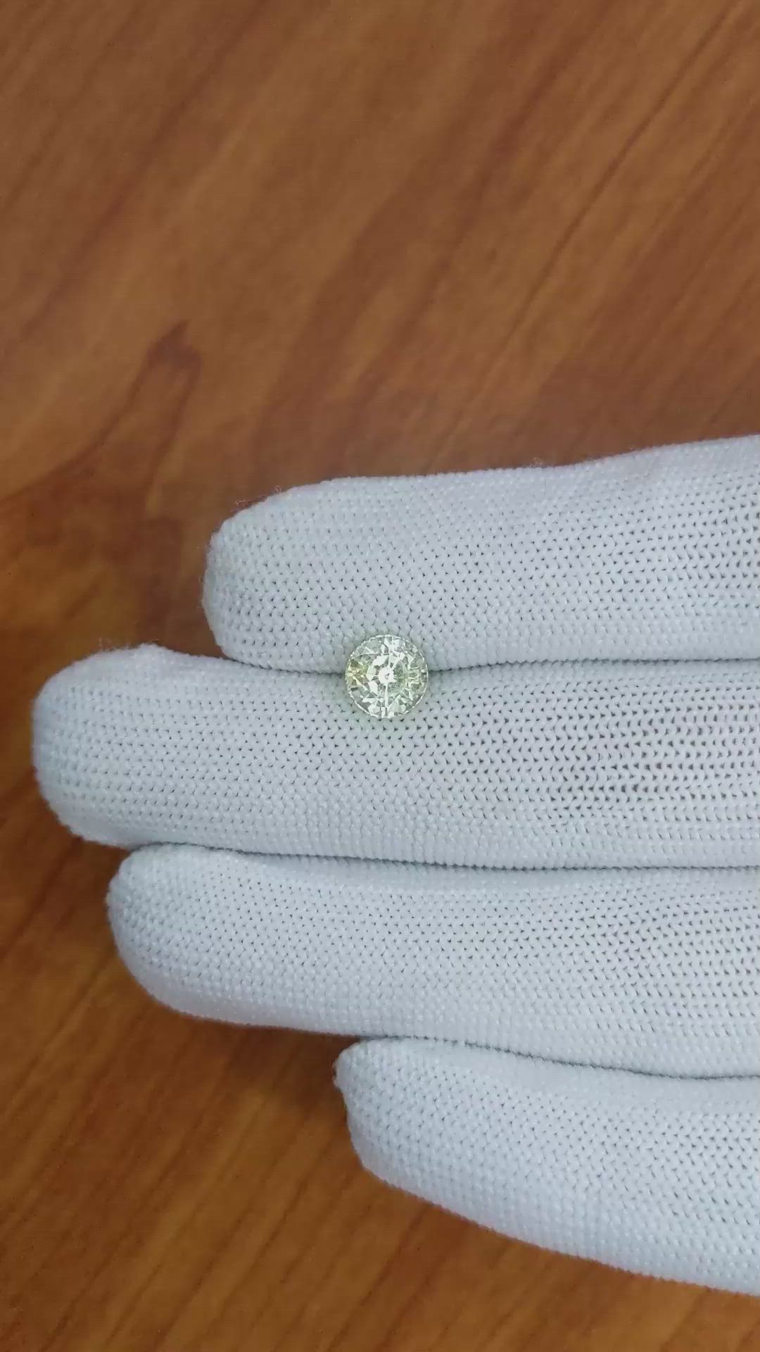 1.96 Ct. Bi Color Sapphire from Ceylon (Sri Lanka) Size Video