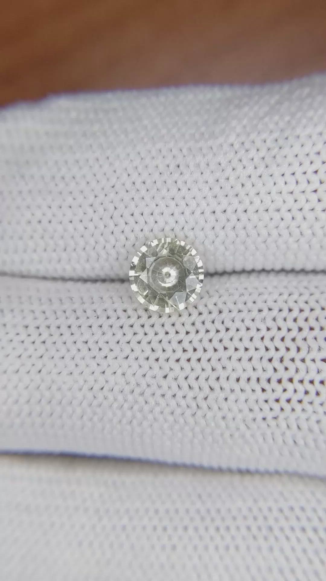 1.23 Ct. Yellow Sapphire from Ceylon (Sri Lanka) Size Video