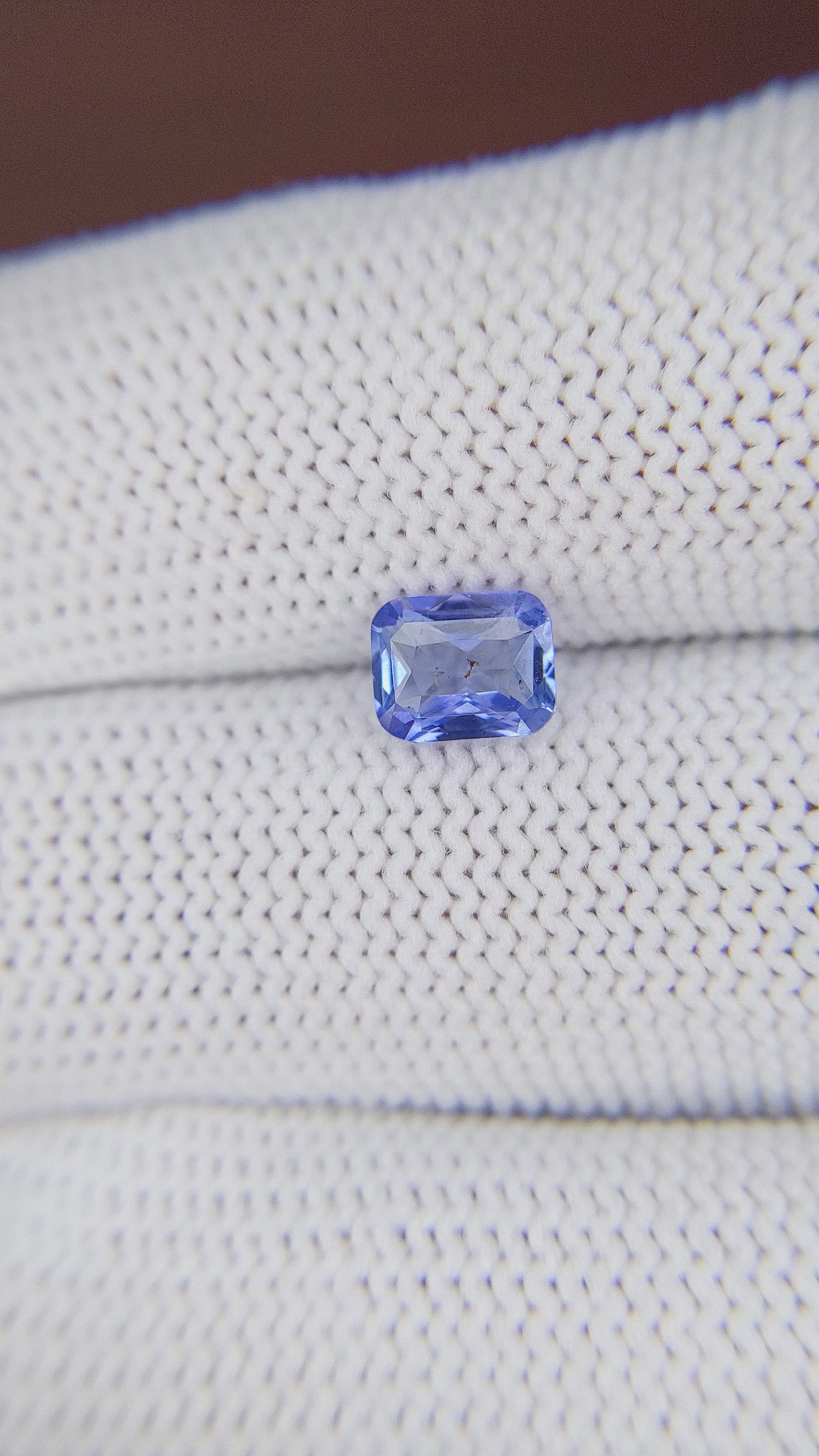1.09 Ct. Blue Sapphire from Tanzania Size Video