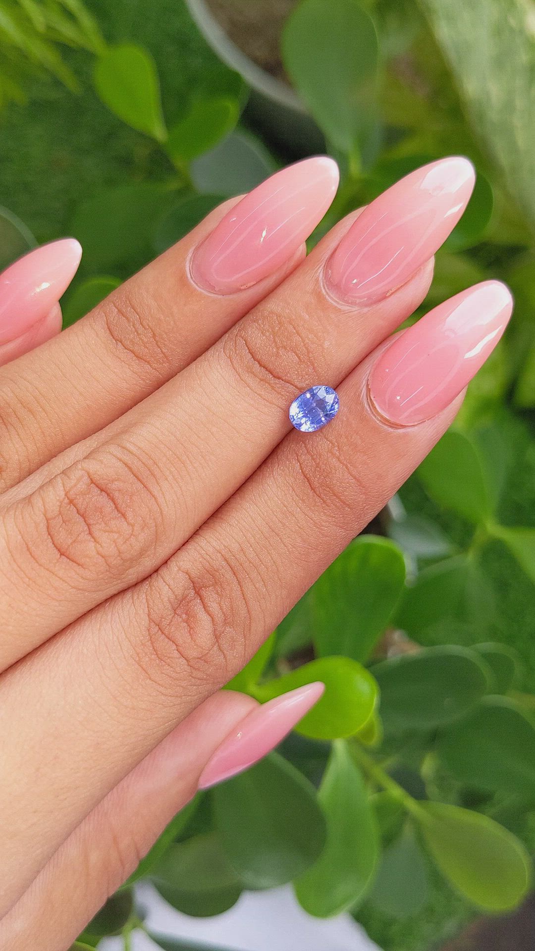 1.12 Ct. Blue Sapphire from Tanzania Size Video