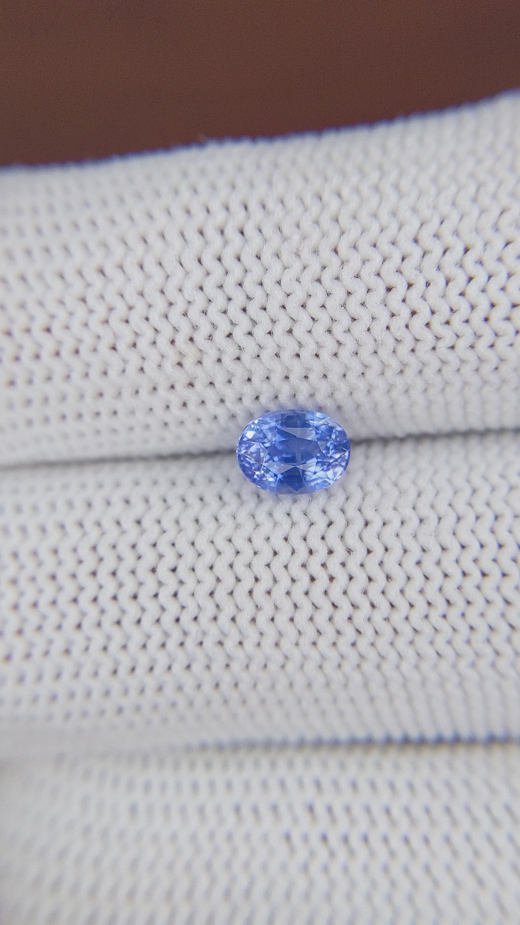 1.12 Ct. Blue Sapphire from Tanzania Size Video