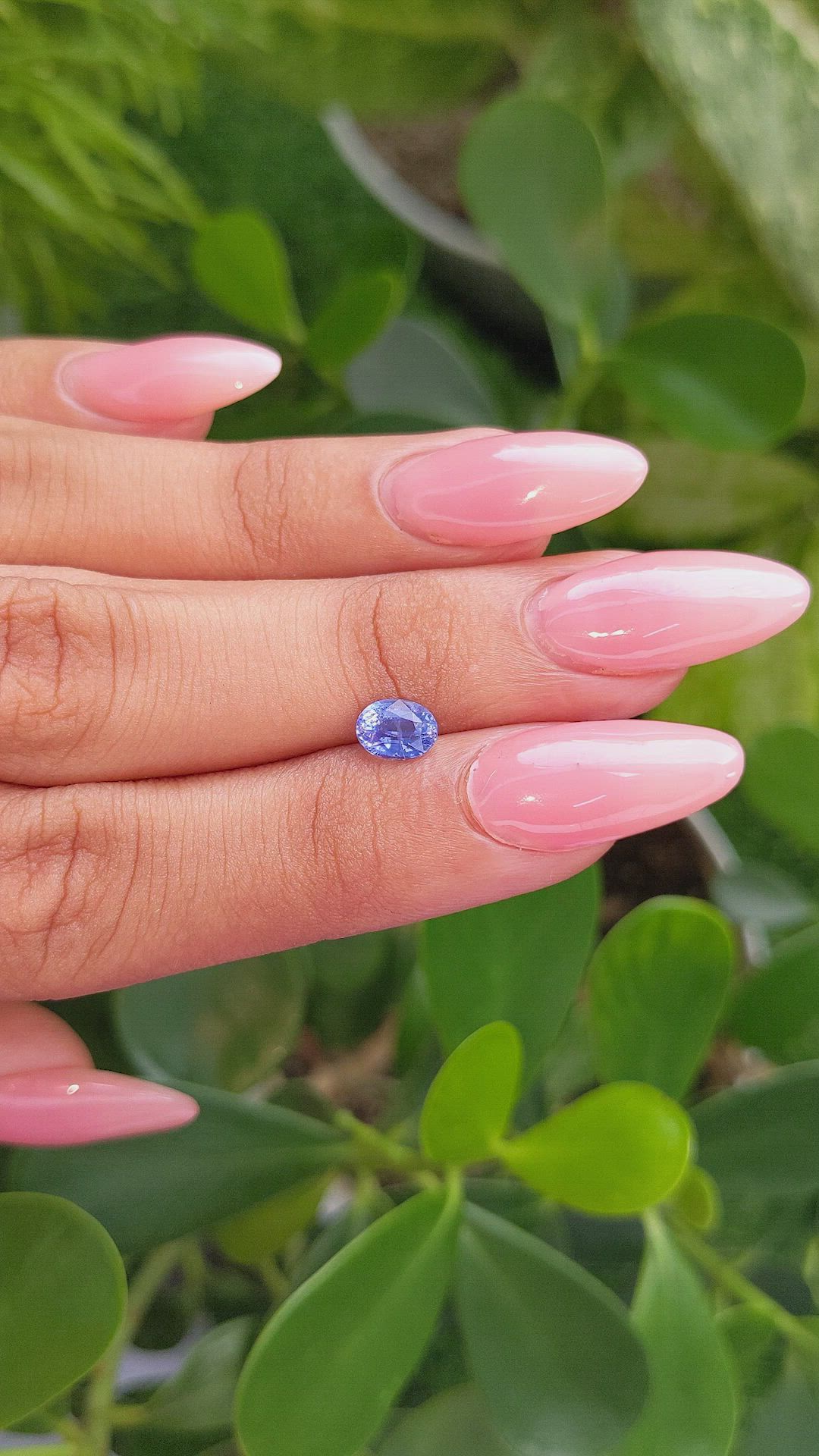 1.12 Ct. Blue Sapphire from Tanzania Size Video
