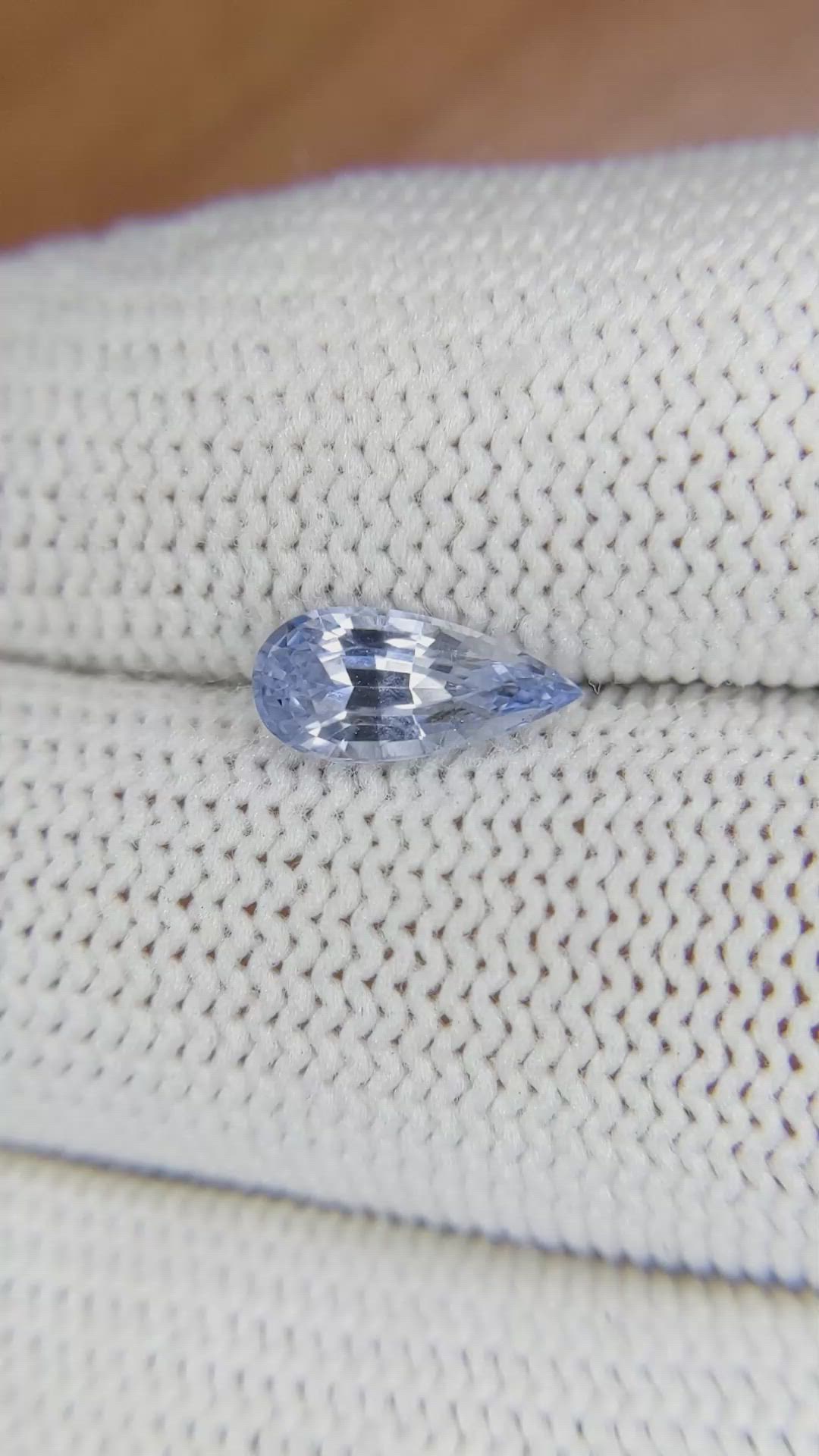 1.49 Ct. Blue Sapphire from Ceylon (Sri Lanka) Size Video
