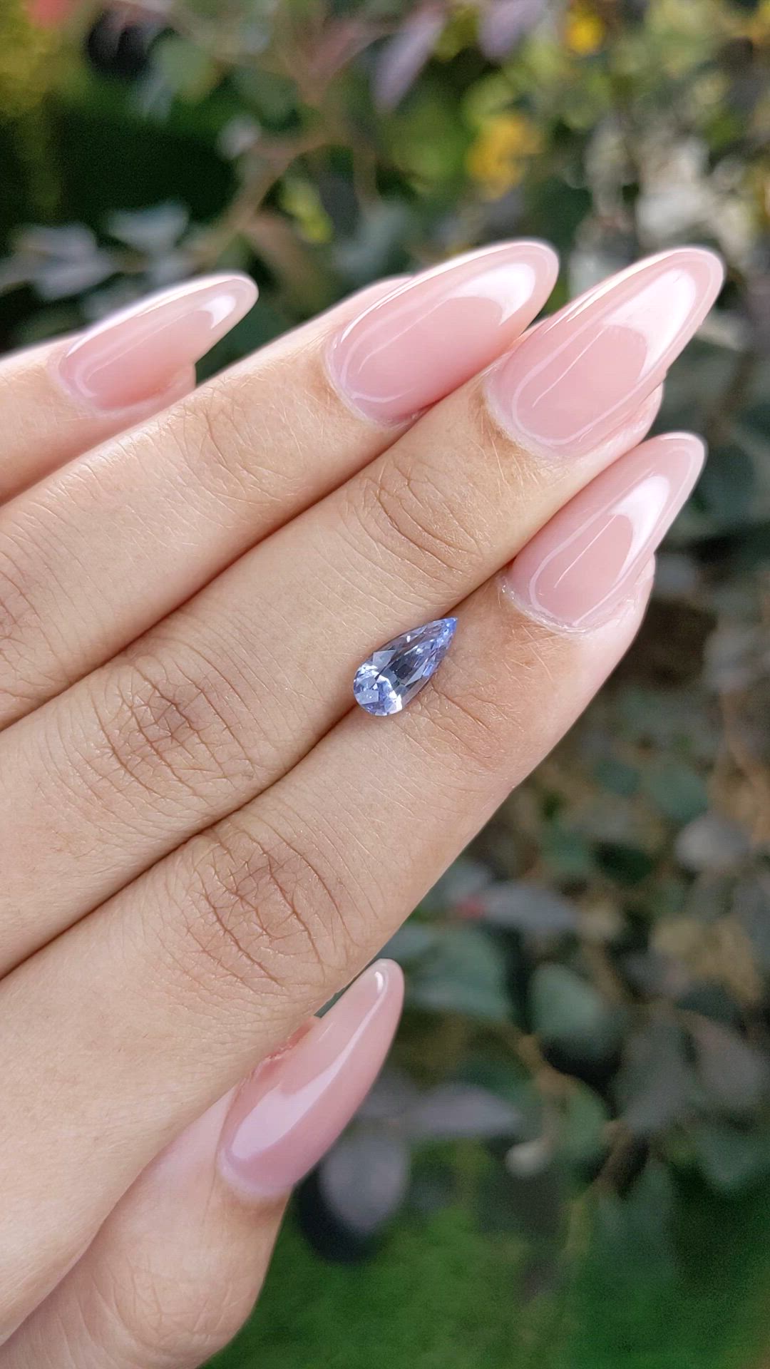 1.49 Ct. Blue Sapphire from Ceylon (Sri Lanka) Size Video