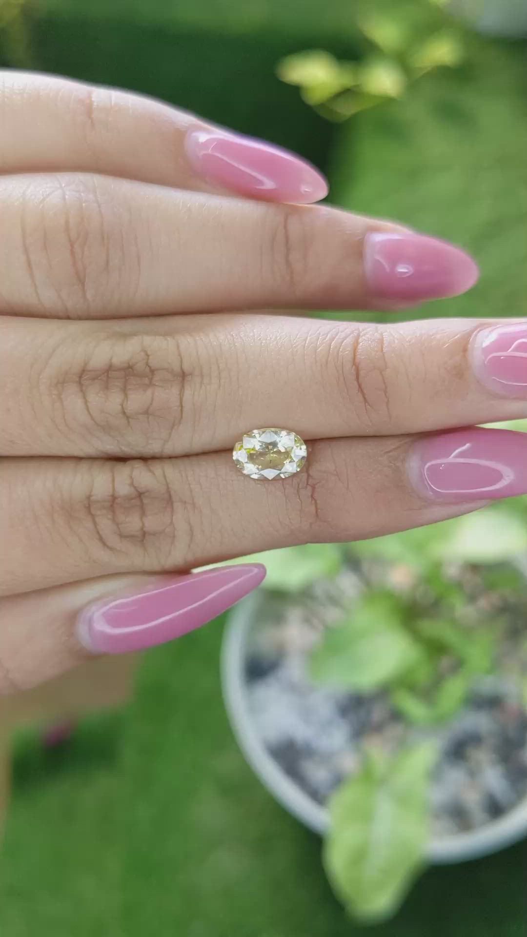 1.46 Ct. Yellow Sapphire from Ceylon (Sri Lanka) Size Video