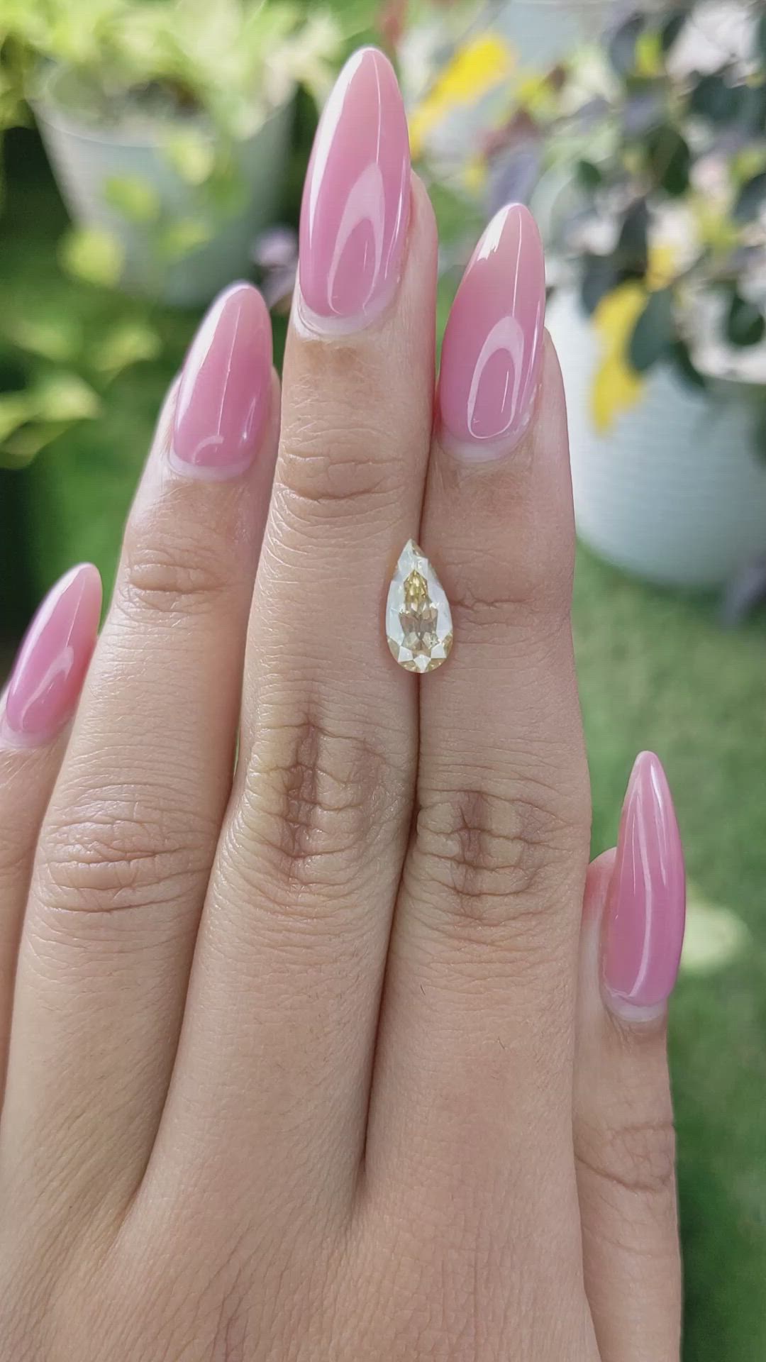 1.78 Ct. Yellow Sapphire from Ceylon (Sri Lanka) Size Video