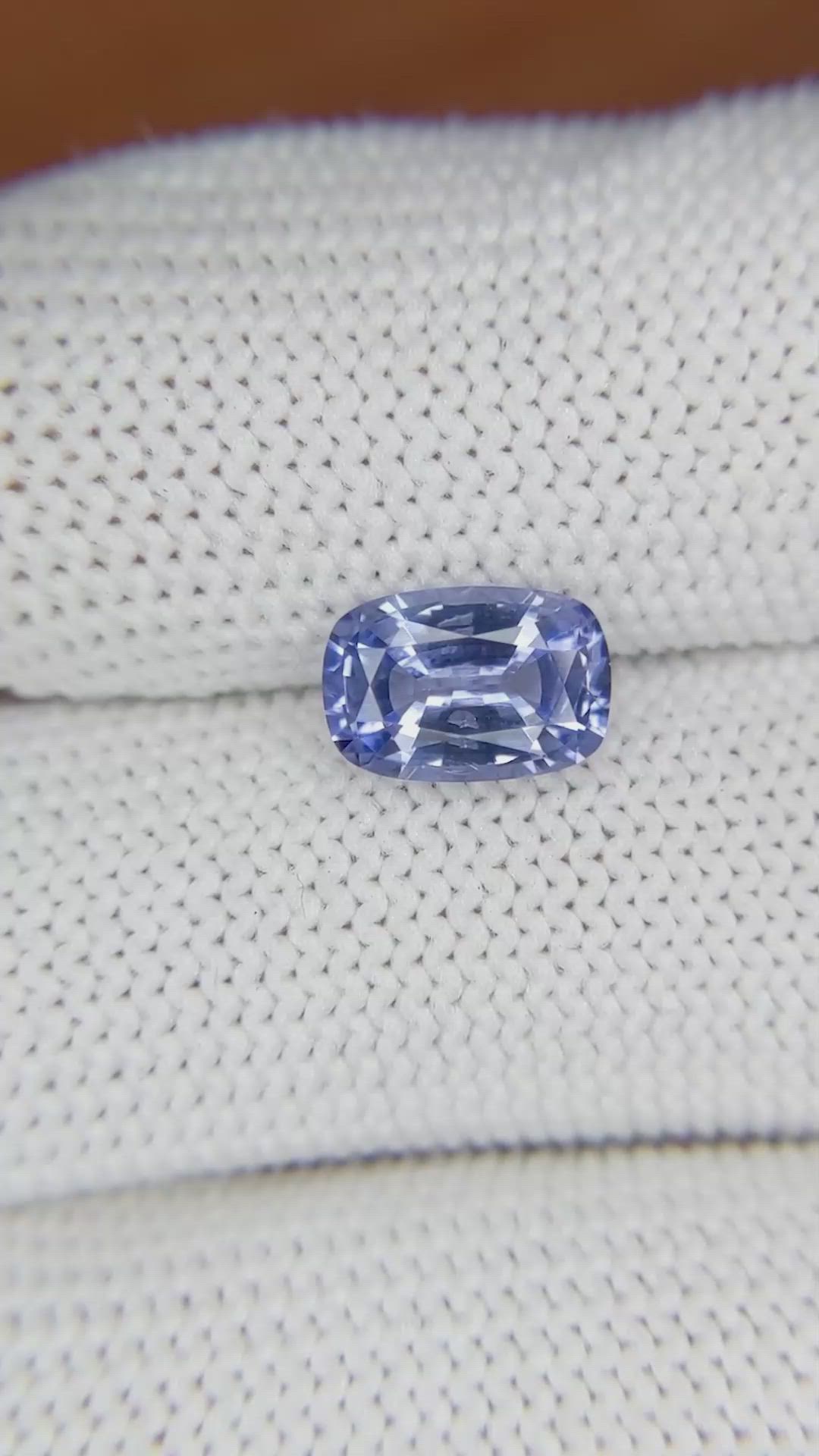 1.97 Ct. Blue Sapphire from Ceylon (Sri Lanka) Size Video
