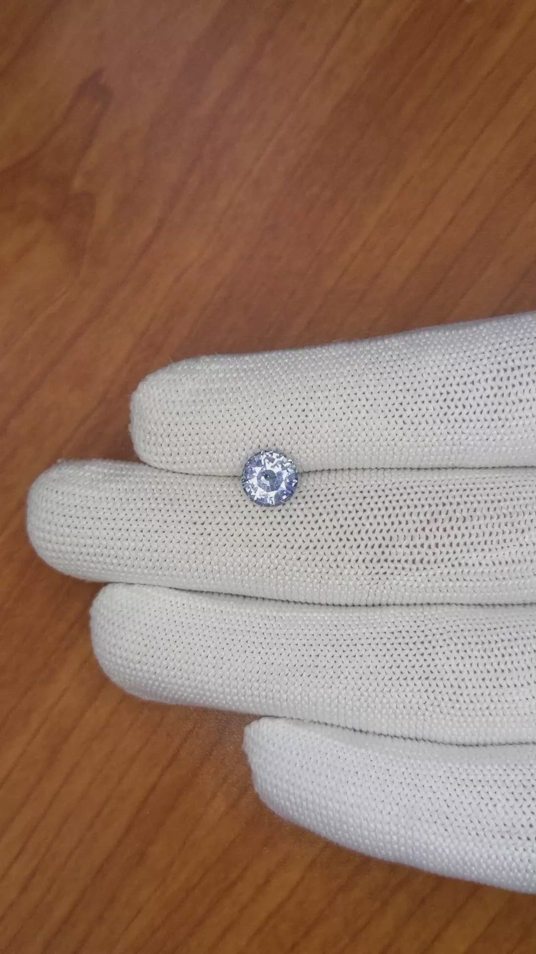 1.85 Ct. Blue Sapphire from Ceylon (Sri Lanka) Size Video