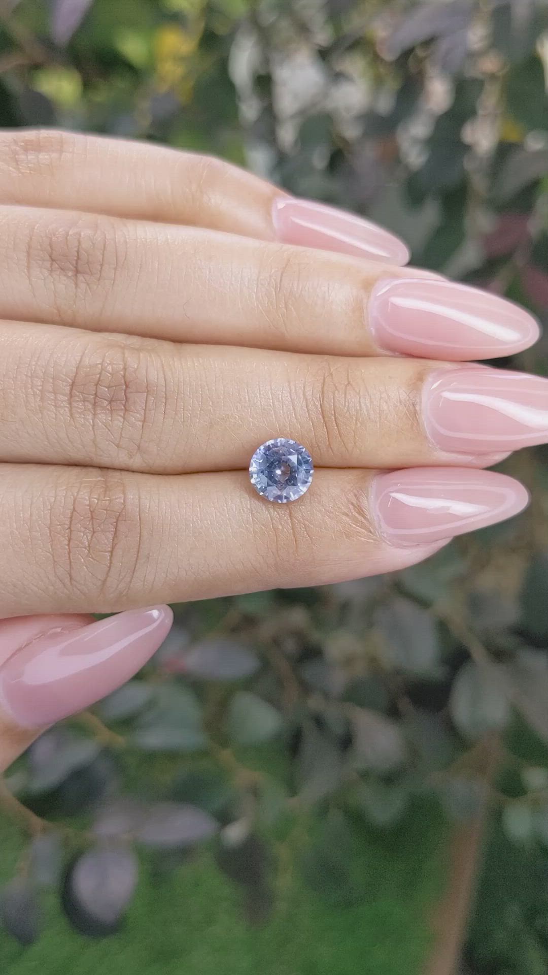 1.85 Ct. Blue Sapphire from Ceylon (Sri Lanka) Size Video