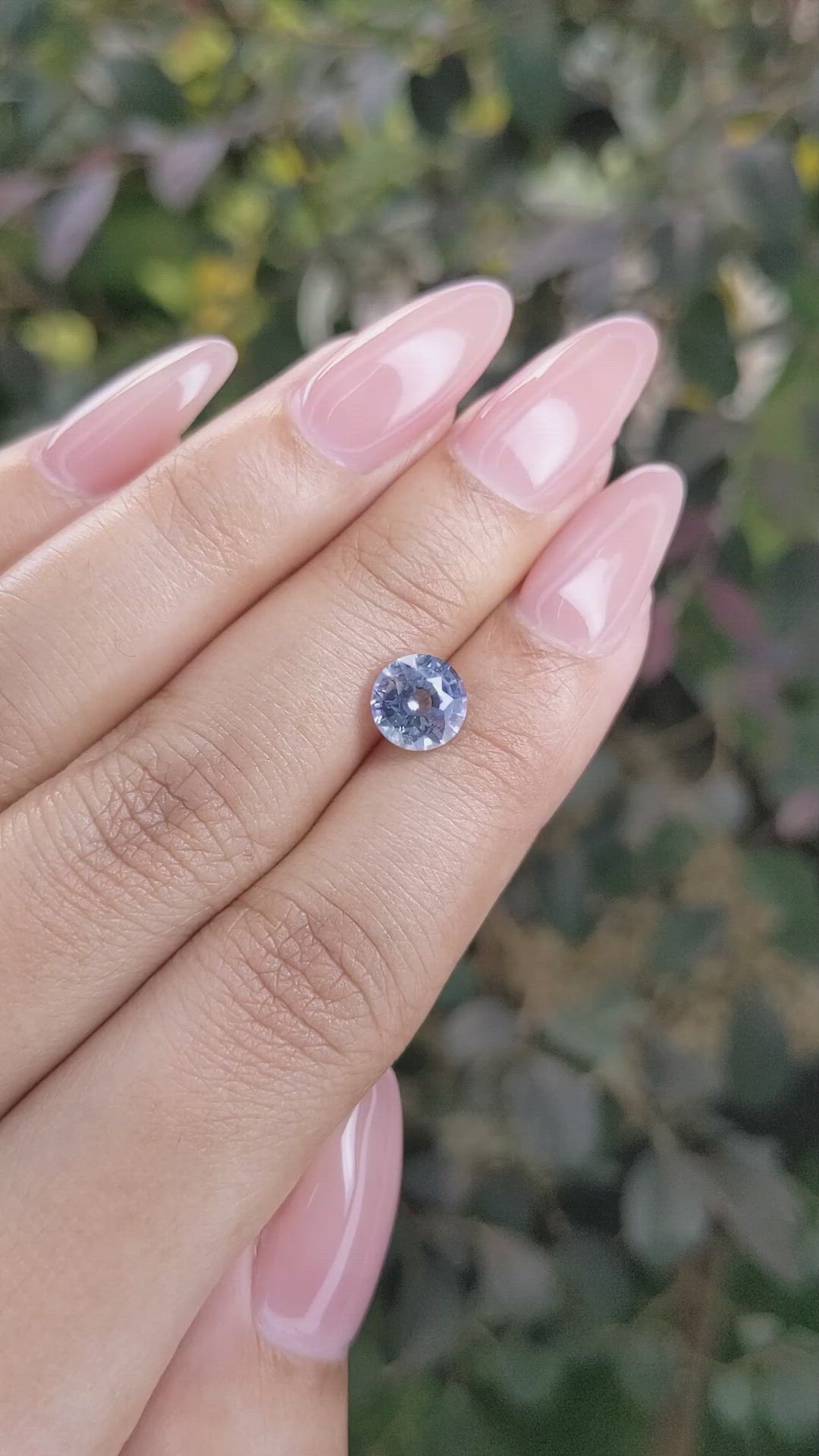 1.85 Ct. Blue Sapphire from Ceylon (Sri Lanka) Size Video