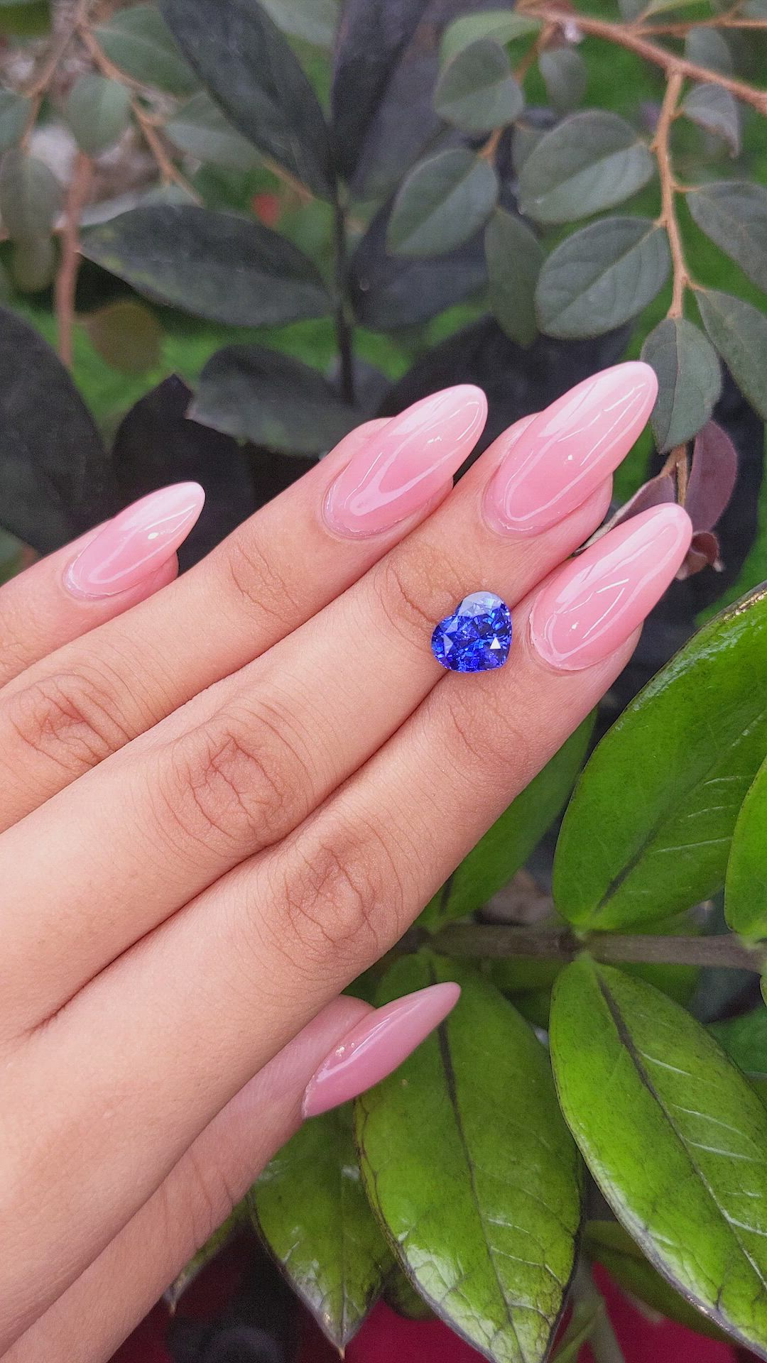 3.23 Ct. Blue Sapphire from Africa Size Video