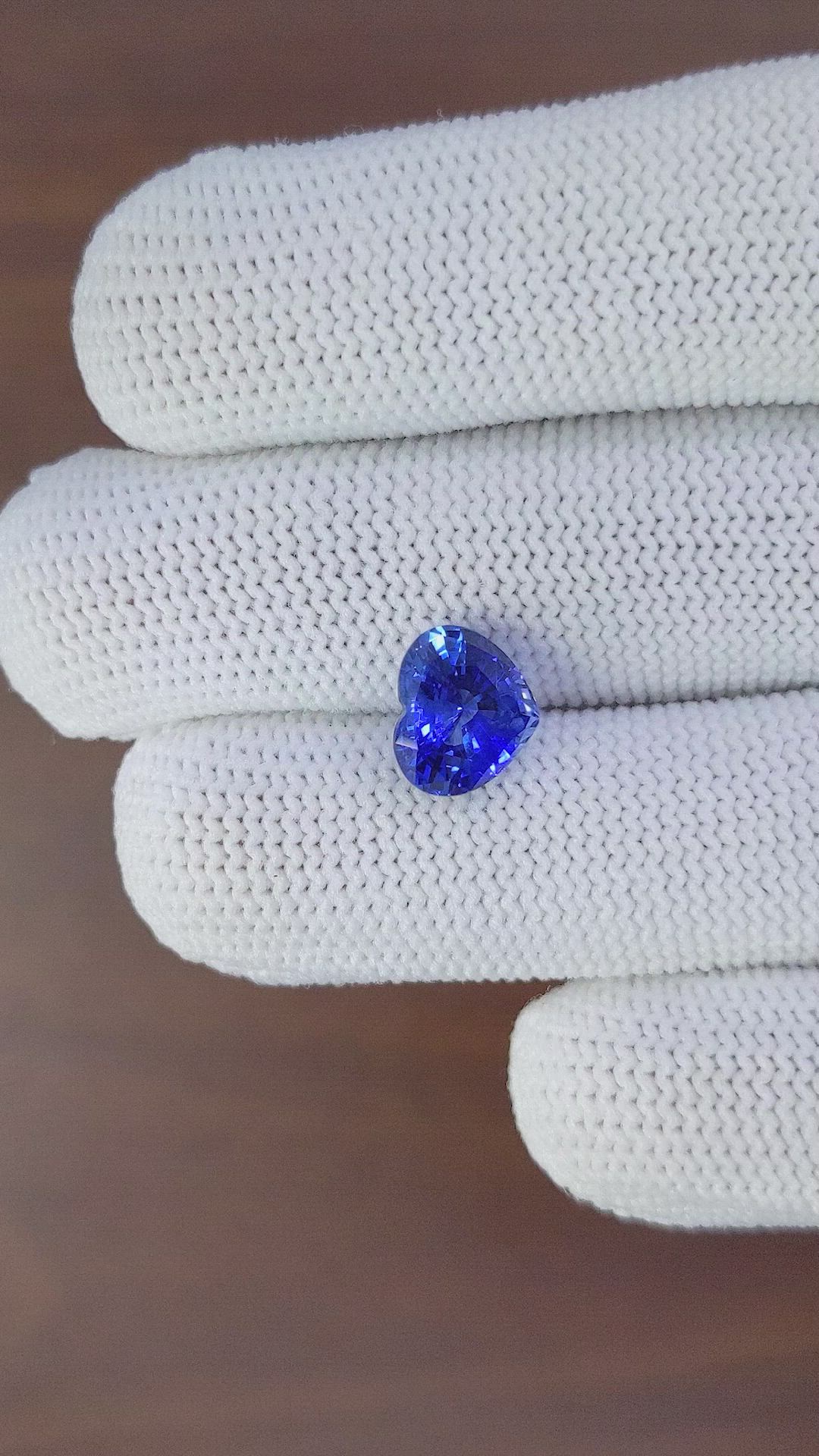 3.23 Ct. Blue Sapphire from Africa Size Video