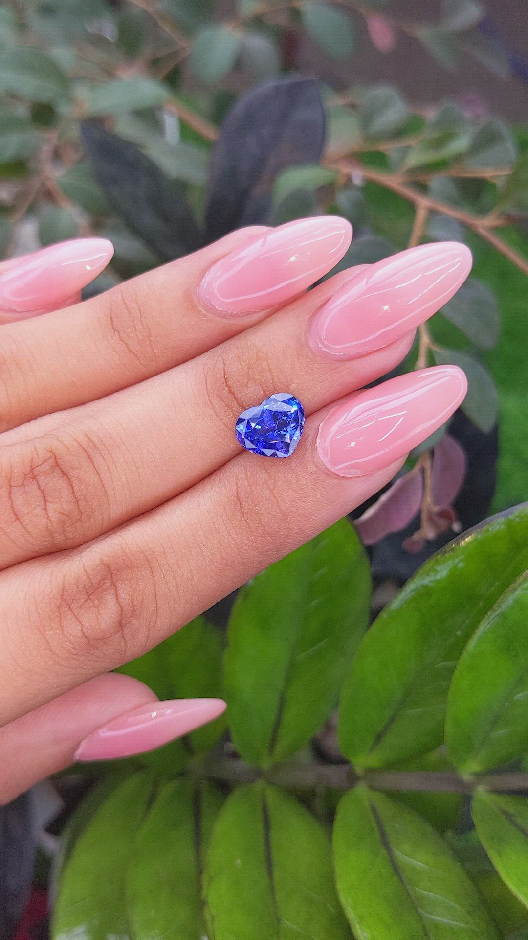 3.23 Ct. Blue Sapphire from Africa Size Video