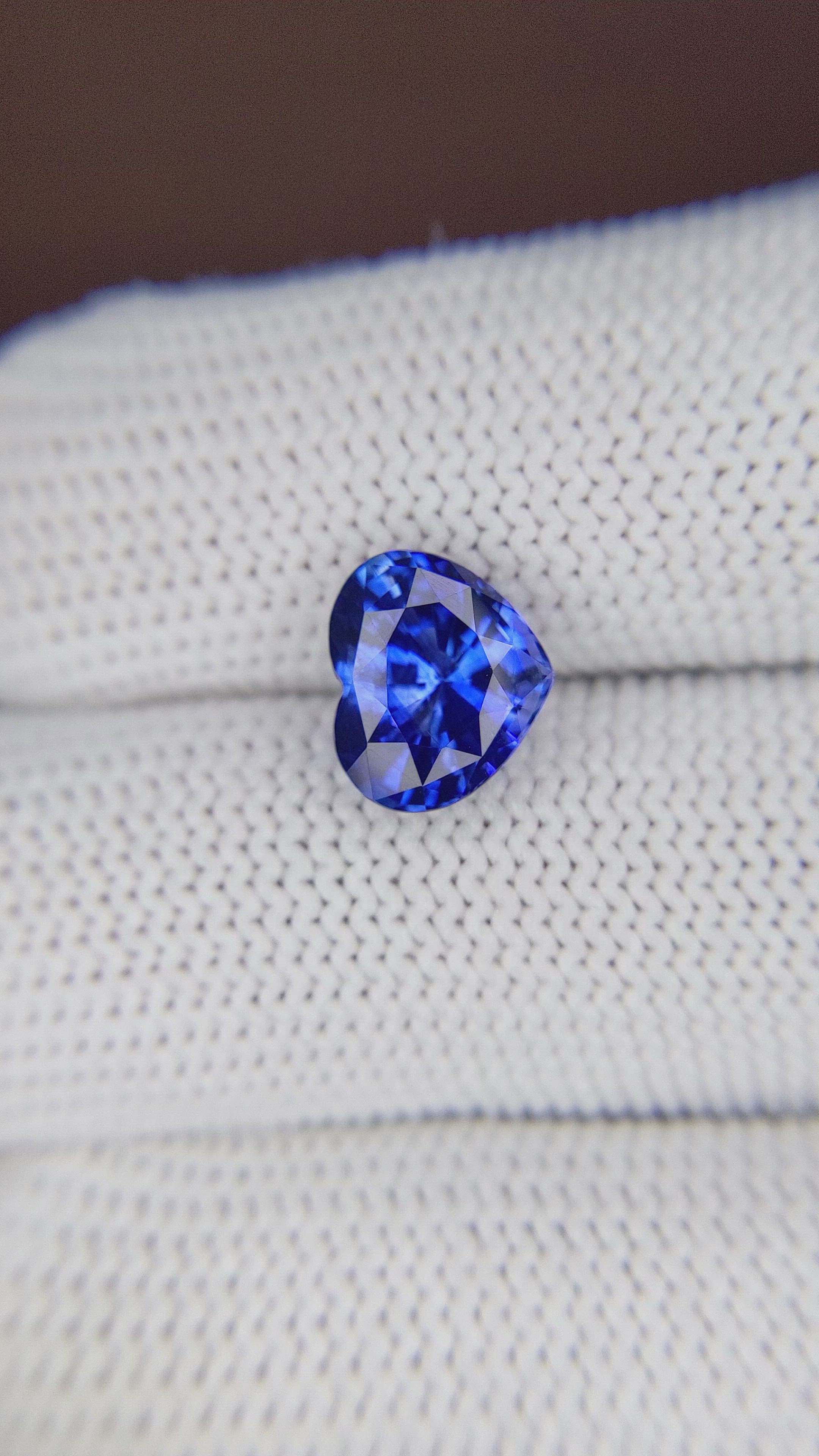 3.23 Ct. Blue Sapphire from Africa Size Video