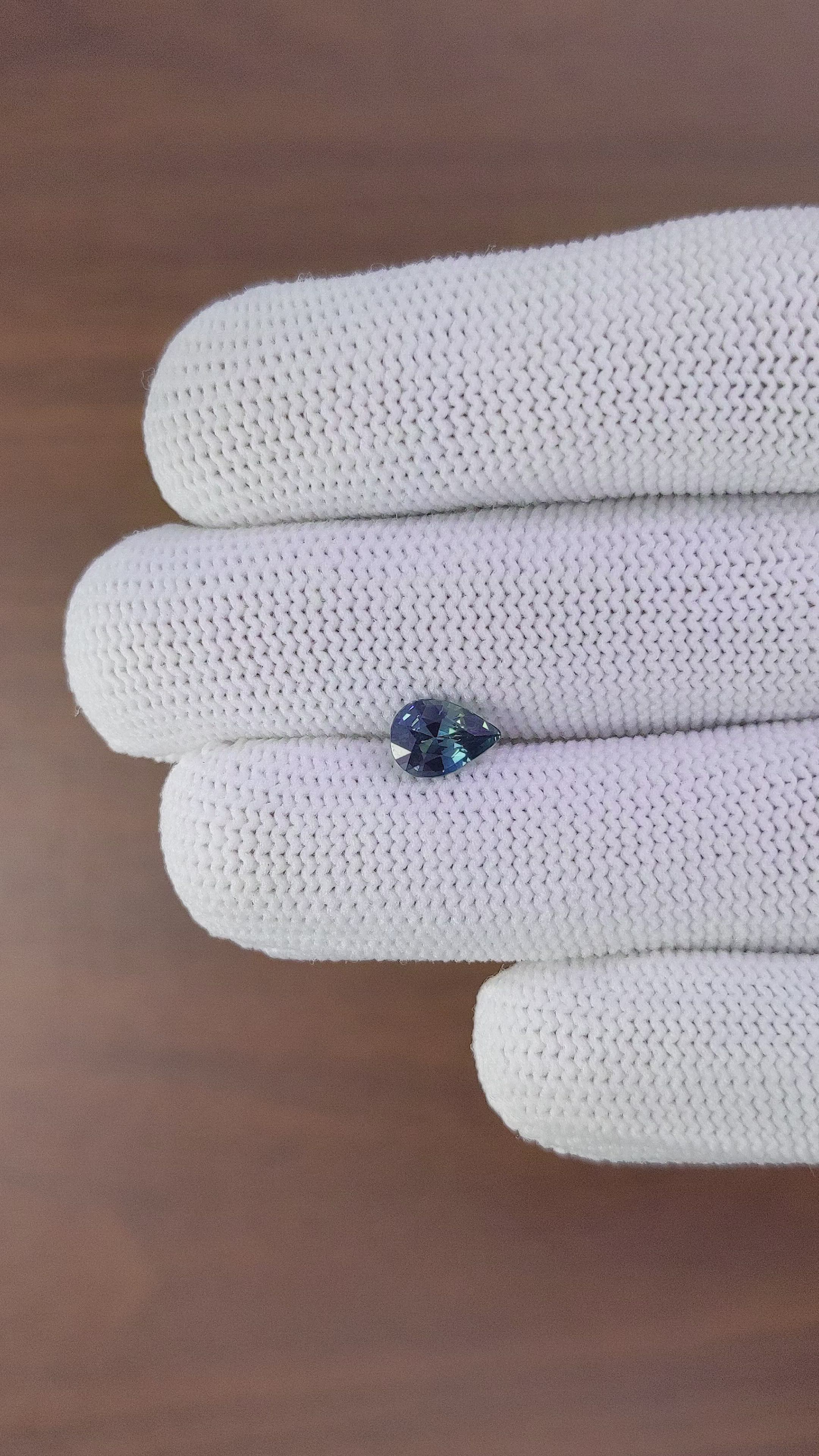 1.08 Ct. Sapphire from Africa Size Video