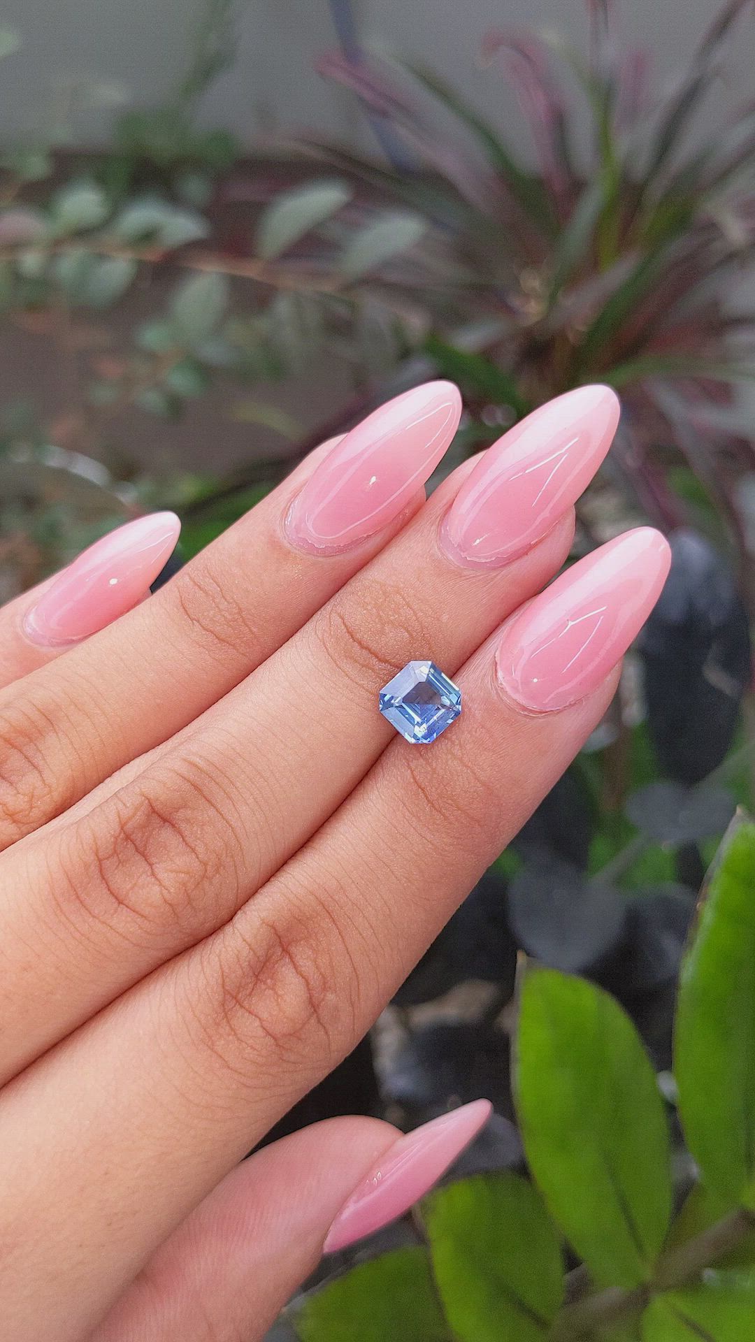 1.80 Ct. Blue Sapphire from Africa Size Video