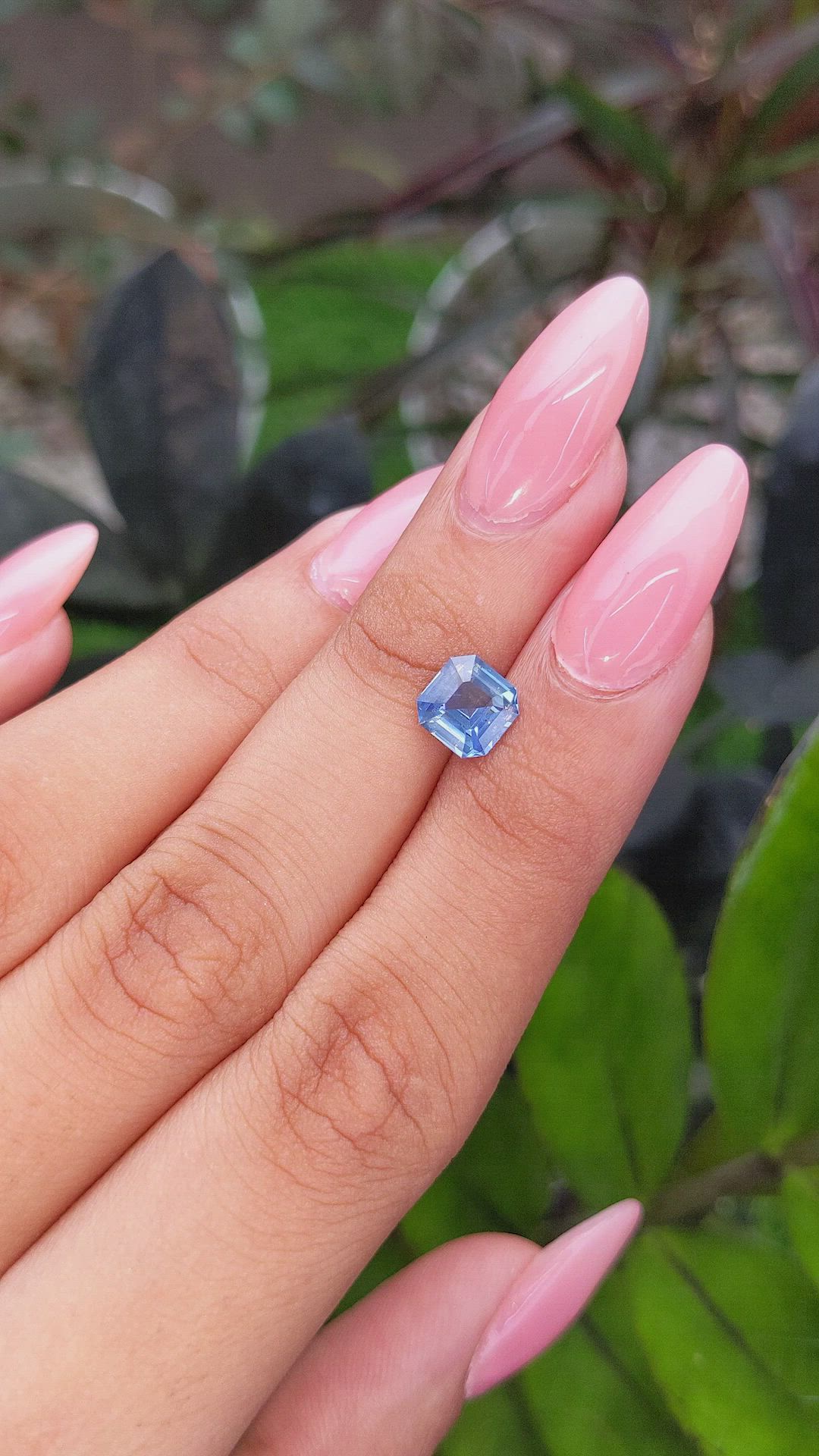 1.80 Ct. Blue Sapphire from Africa Size Video