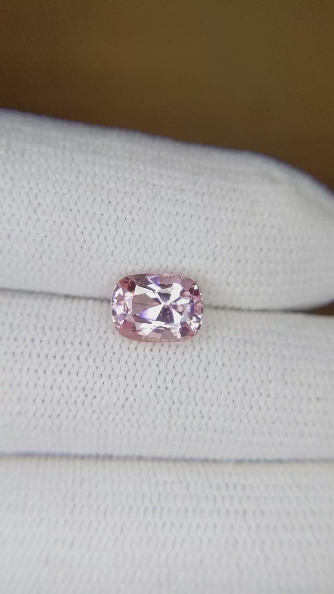 2.04 Ct. Padparadscha Sapphire from Madagascar Size Video
