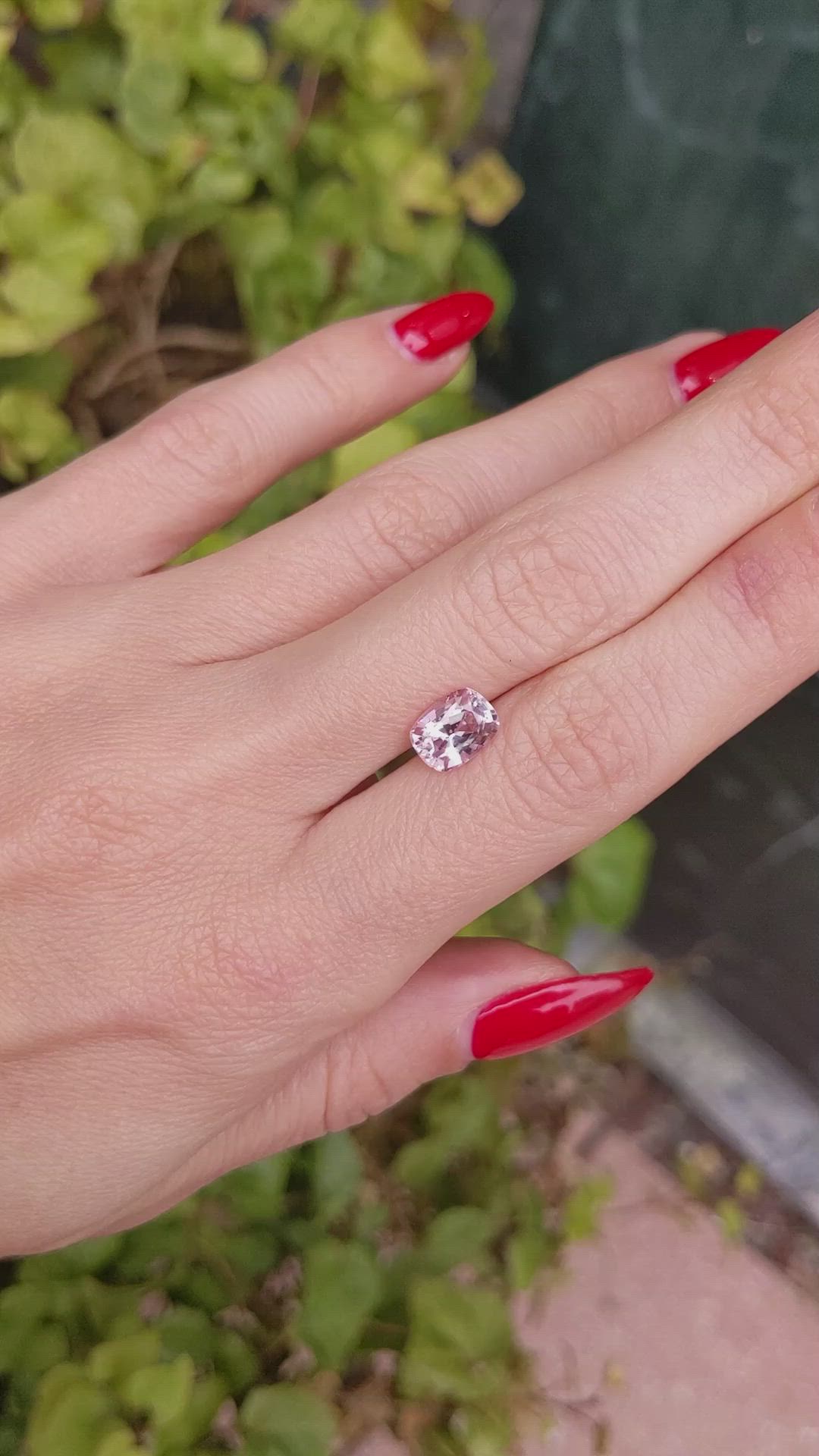 2.04 Ct. Padparadscha Sapphire from Madagascar Size Video