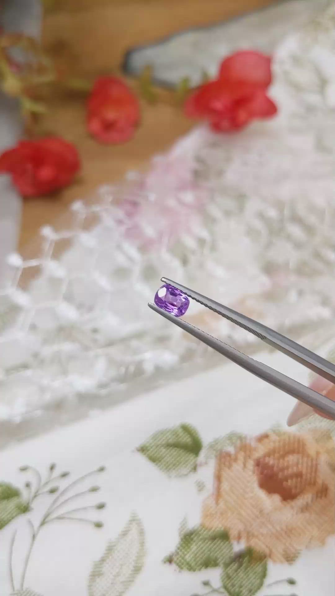 画材 Sapphire Genuine Fine 3.94ct Certified Natural White Sapphire