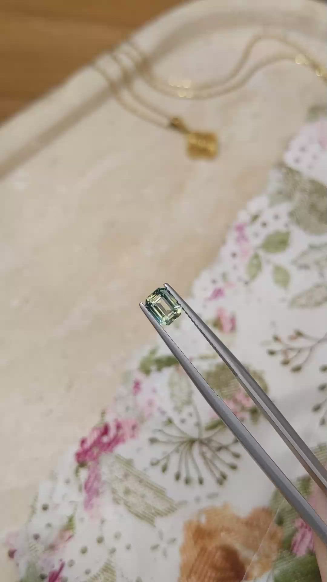 1.11 Ct. Sapphire from Madagascar Size Video
