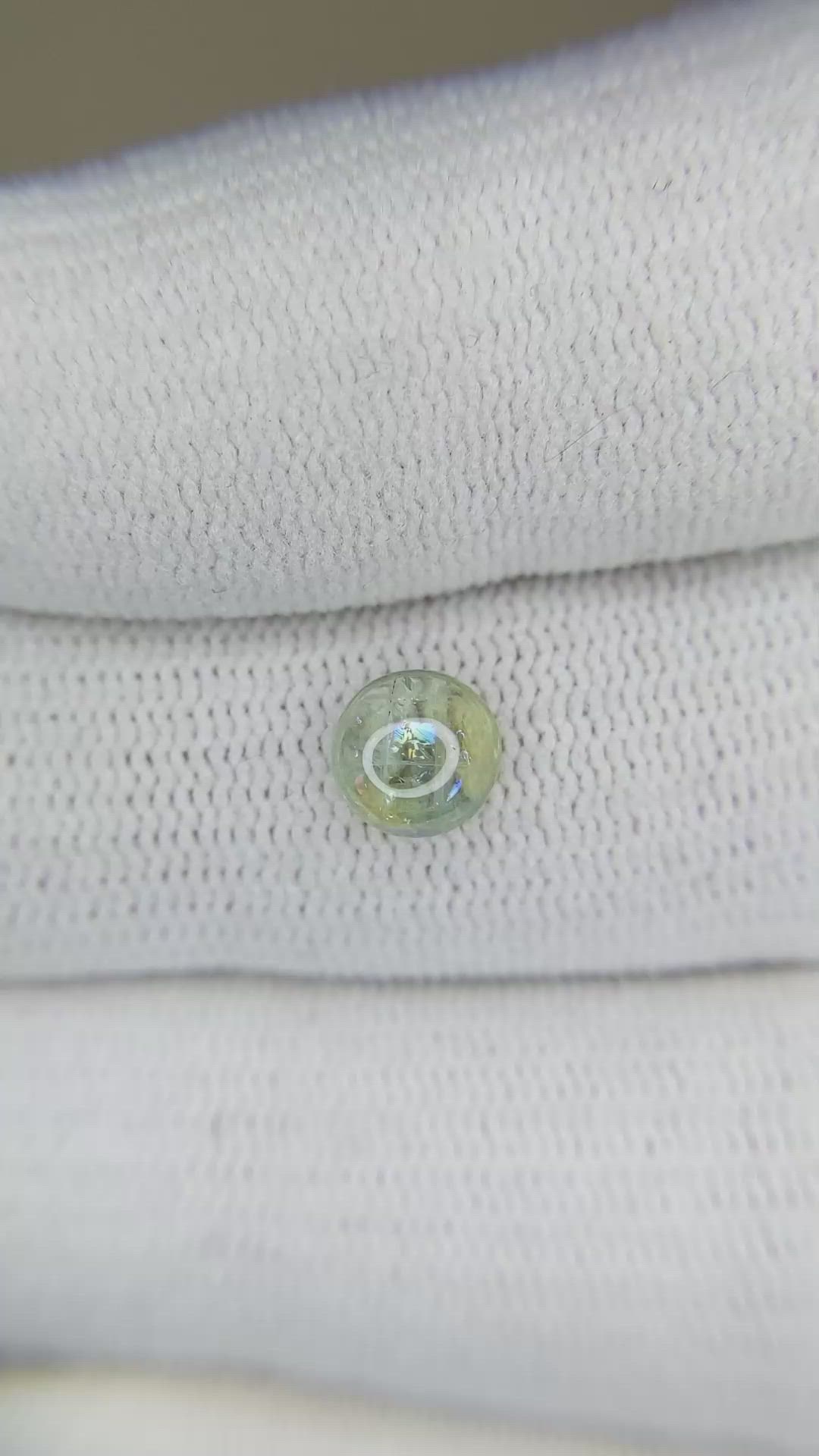 1.22 Ct. Bi Color Cabochon Sapphire from Montana Size Video