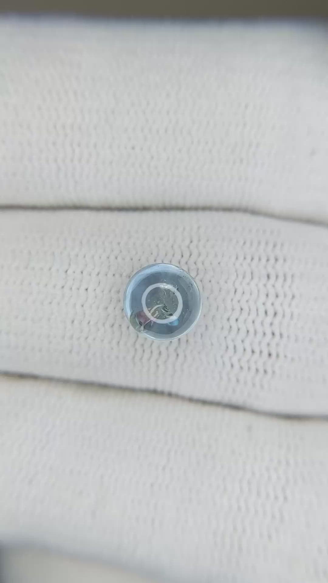 1.75 Ct. Blue Cabochon Sapphire from Montana Size Video