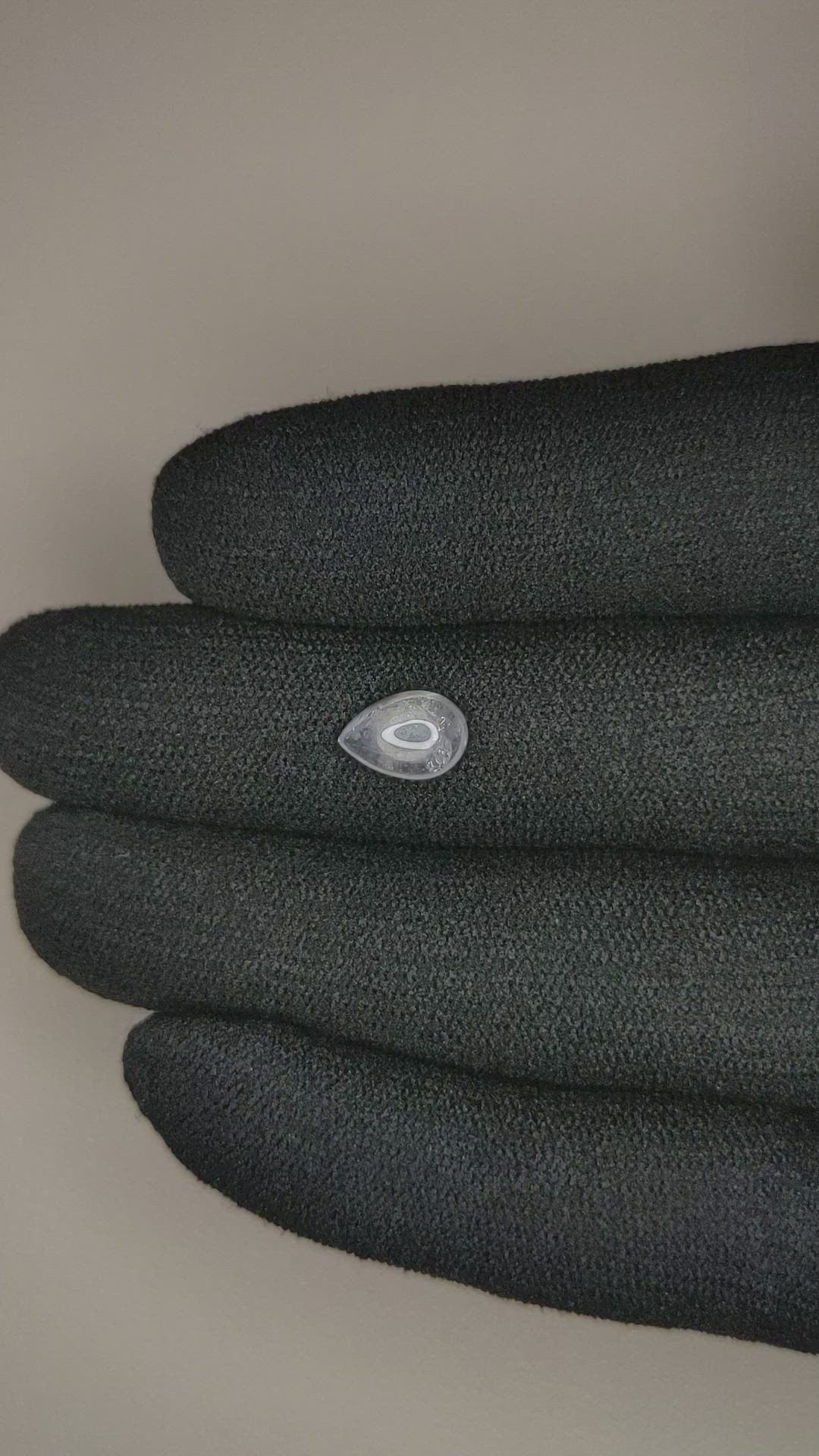 2.15 Ct. White Cabochon Sapphire from Montana Size Video