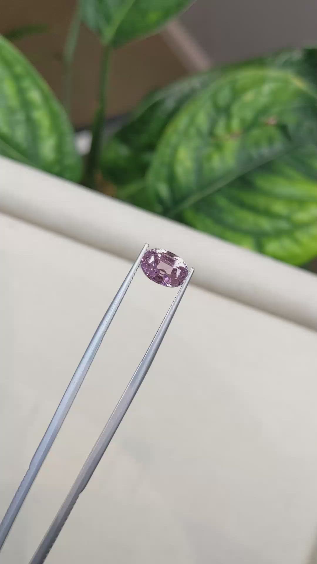 3.10 Ct. Pink Sapphire from Ceylon (Sri Lanka) Size Video