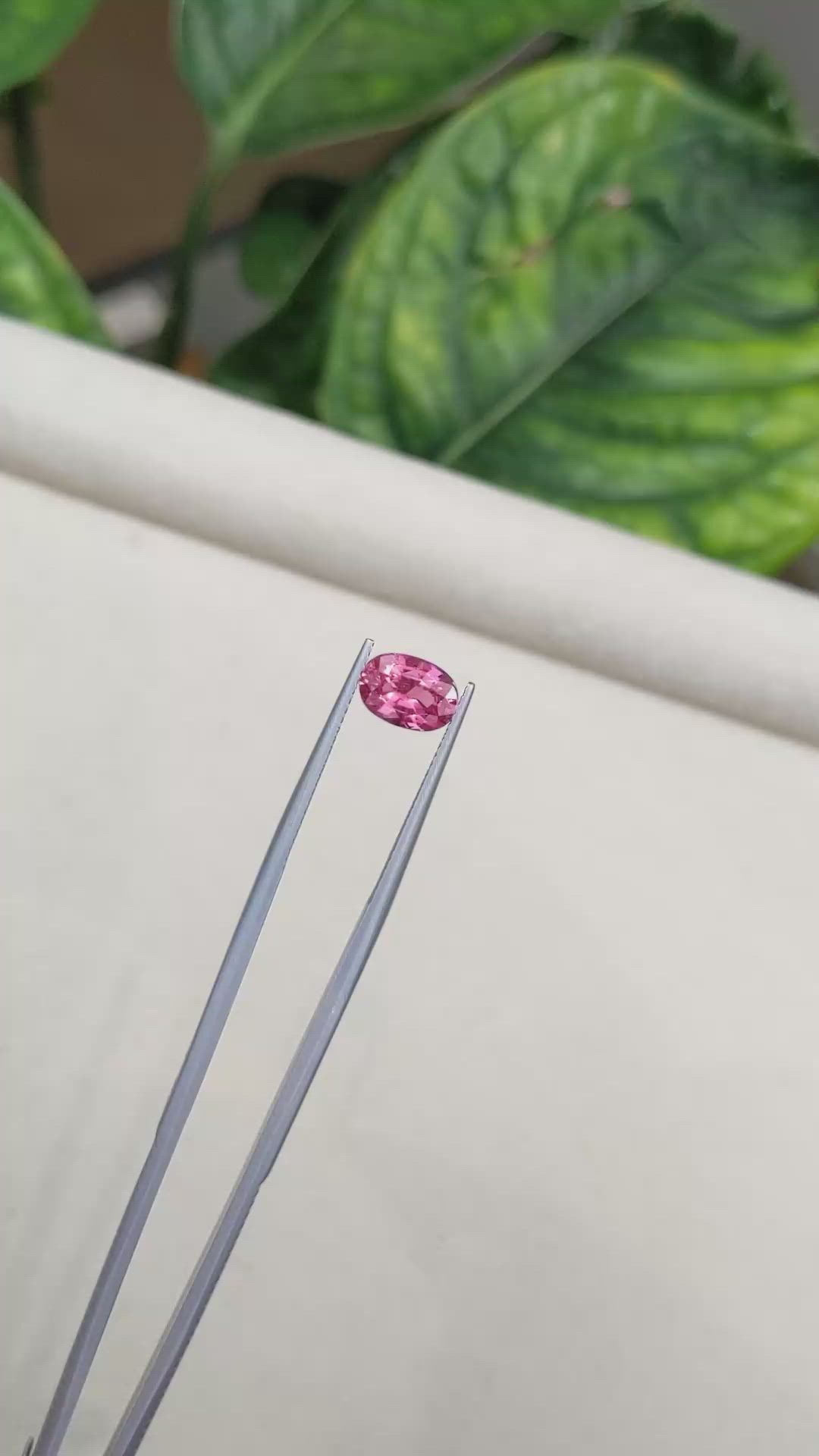 1.85 Ct. Pink Sapphire from Ceylon (Sri Lanka) Size Video