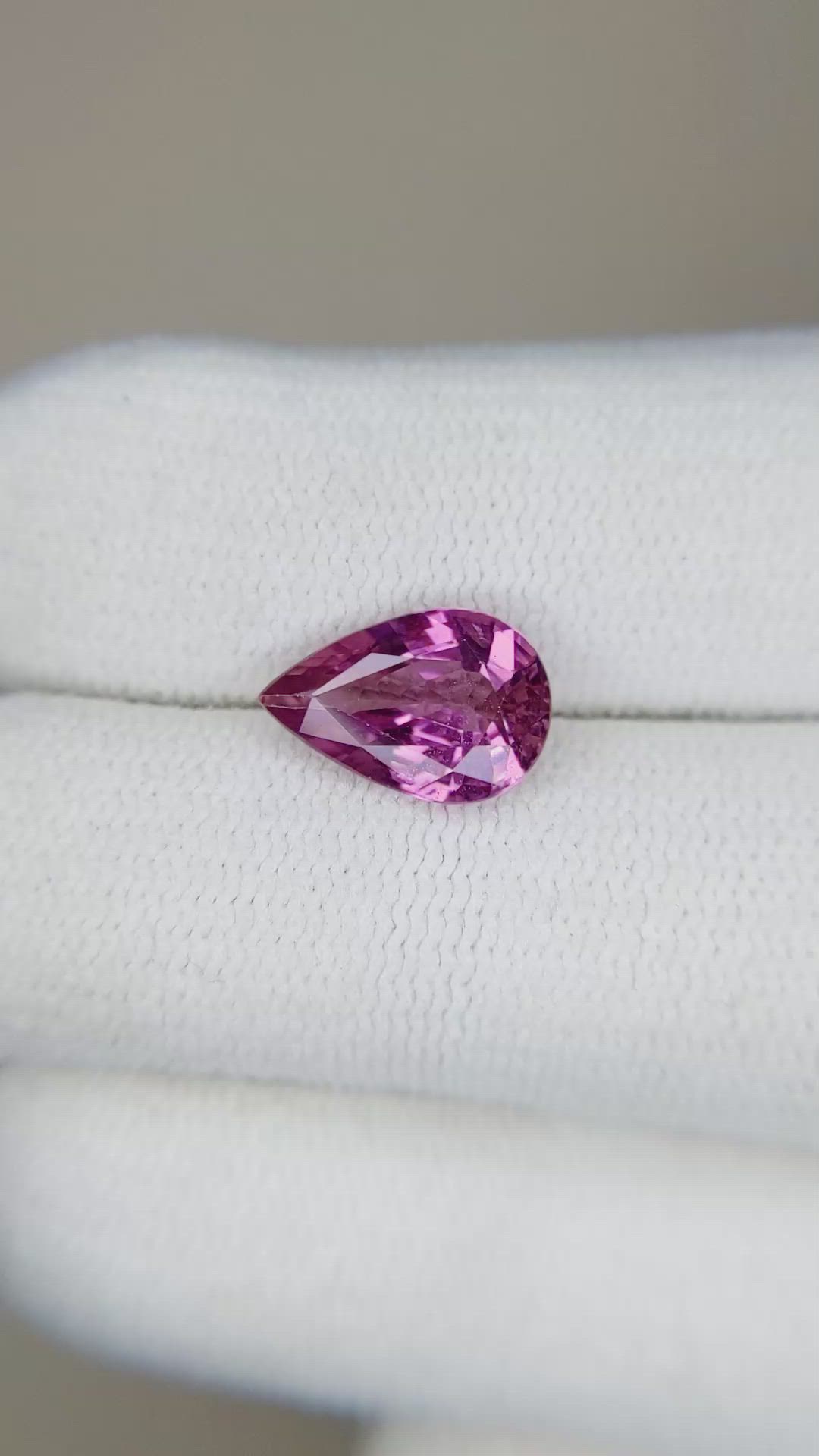 2.21 Ct. Purplish Pink Sapphire from Madagascar Size Video
