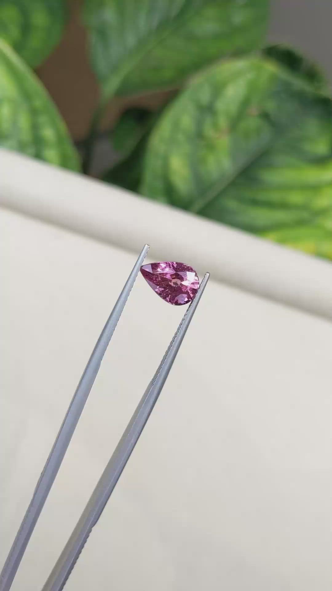 2.56 Ct. Pink Sapphire from Madagascar Size Video