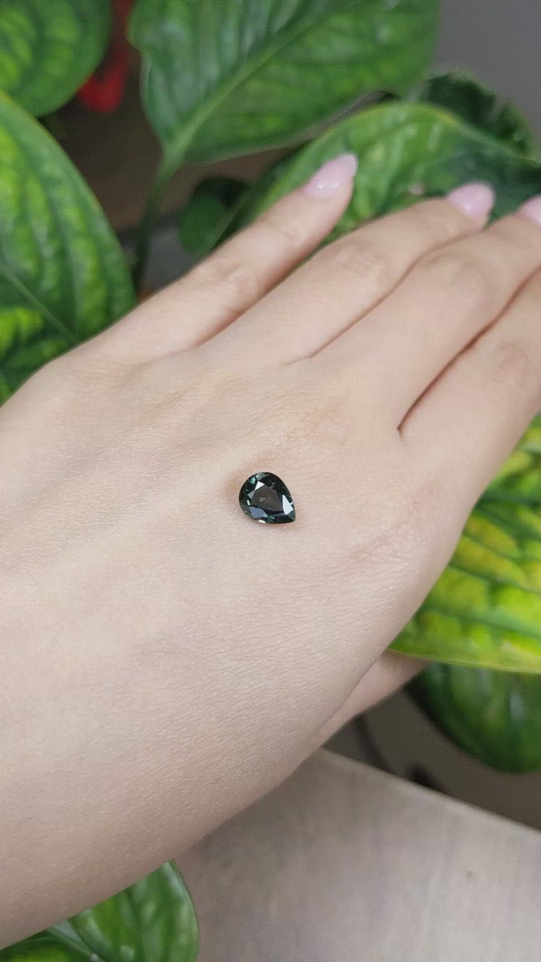 2.21 Ct. Color Change Sapphire from Ceylon (Sri Lanka) Size Video