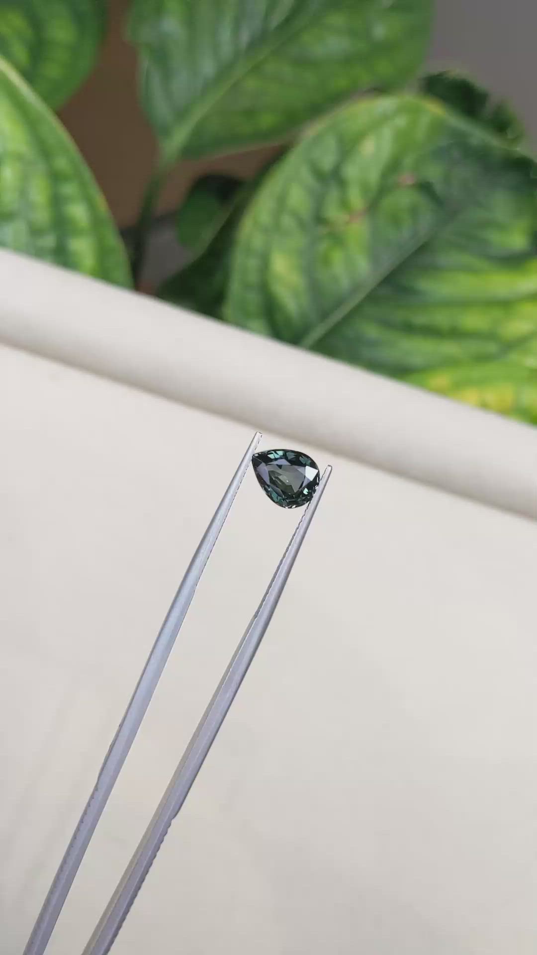 2.21 Ct. Color Change Sapphire from Ceylon (Sri Lanka) Size Video