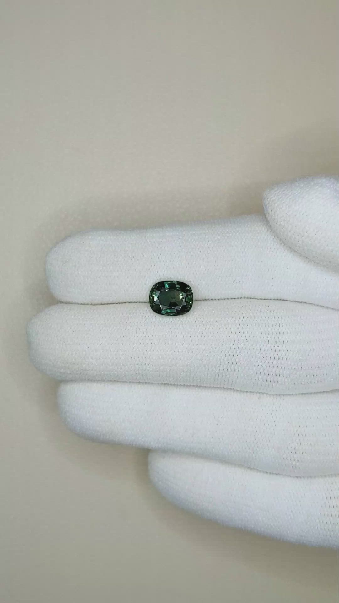 2.06 Ct. Color Change Sapphire from Ceylon (Sri Lanka) Size Video