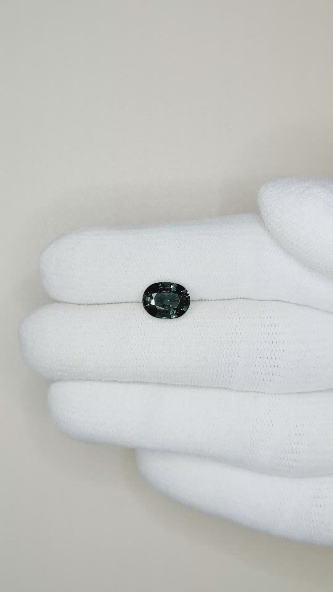 2.43 Ct. Color Change Sapphire from Ceylon (Sri Lanka) Size Video