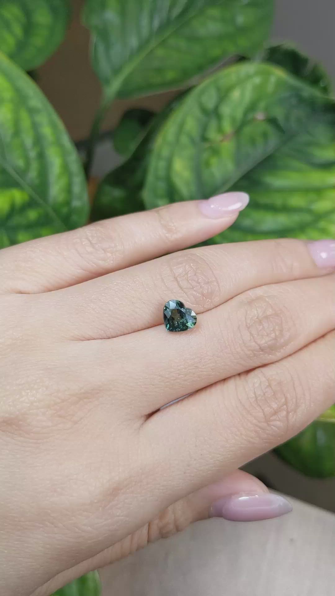 2.02 Ct. Color Change Sapphire from Ceylon (Sri Lanka) Size Video