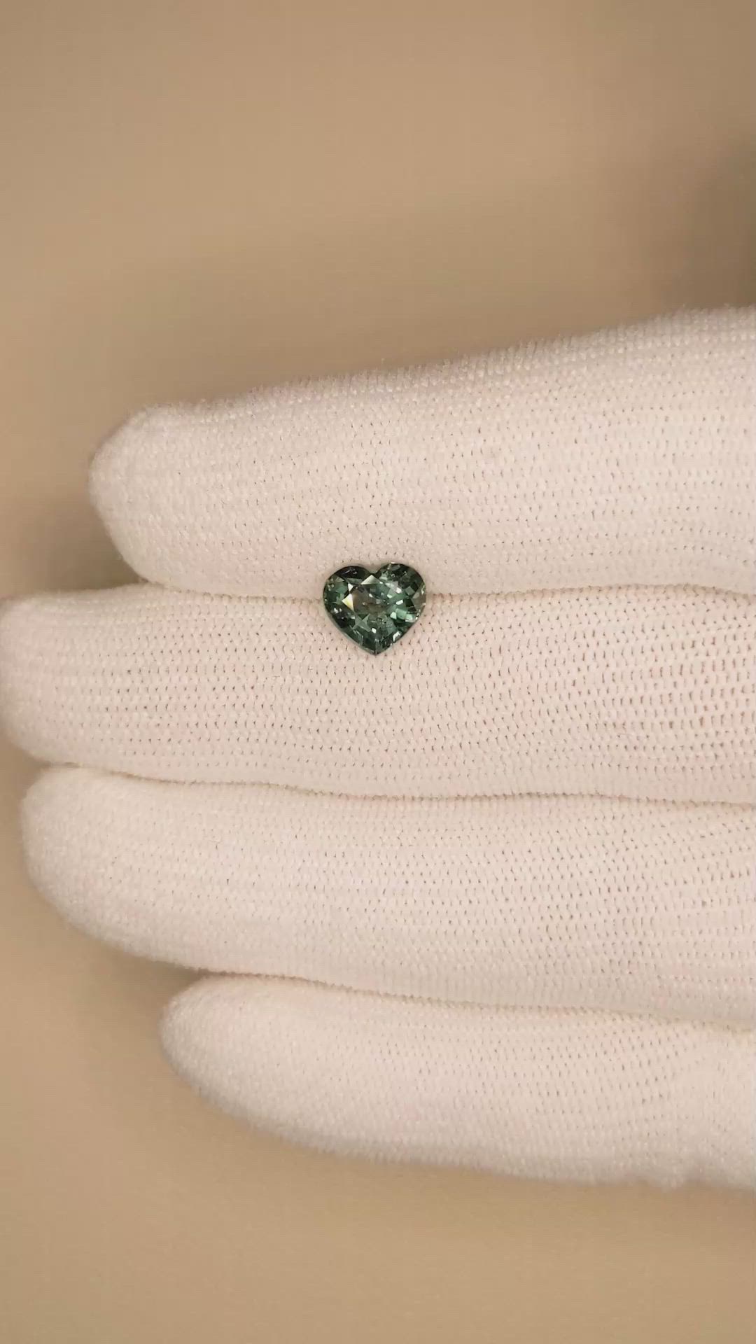 2.02 Ct. Color Change Sapphire from Ceylon (Sri Lanka) Size Video