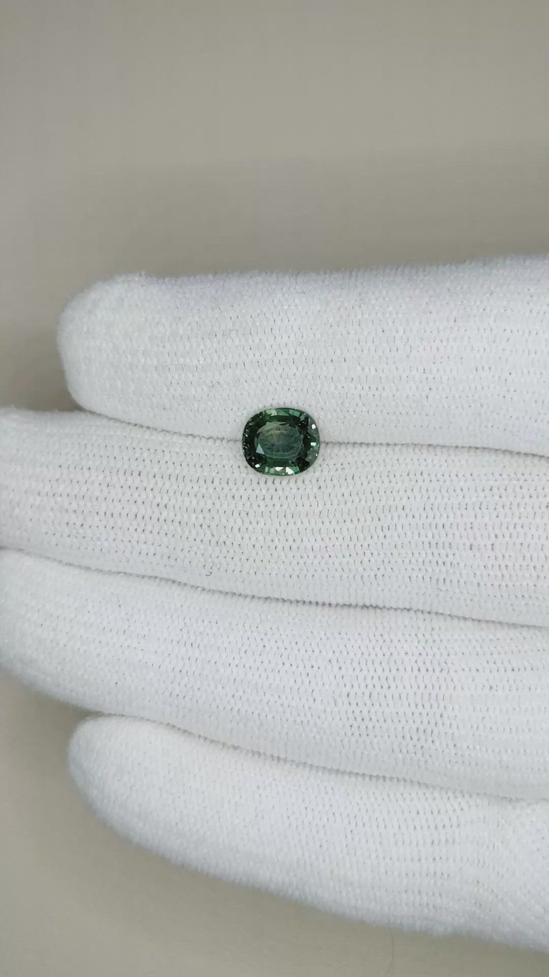 2.07 Ct. Color Change Sapphire from Ceylon (Sri Lanka) Size Video