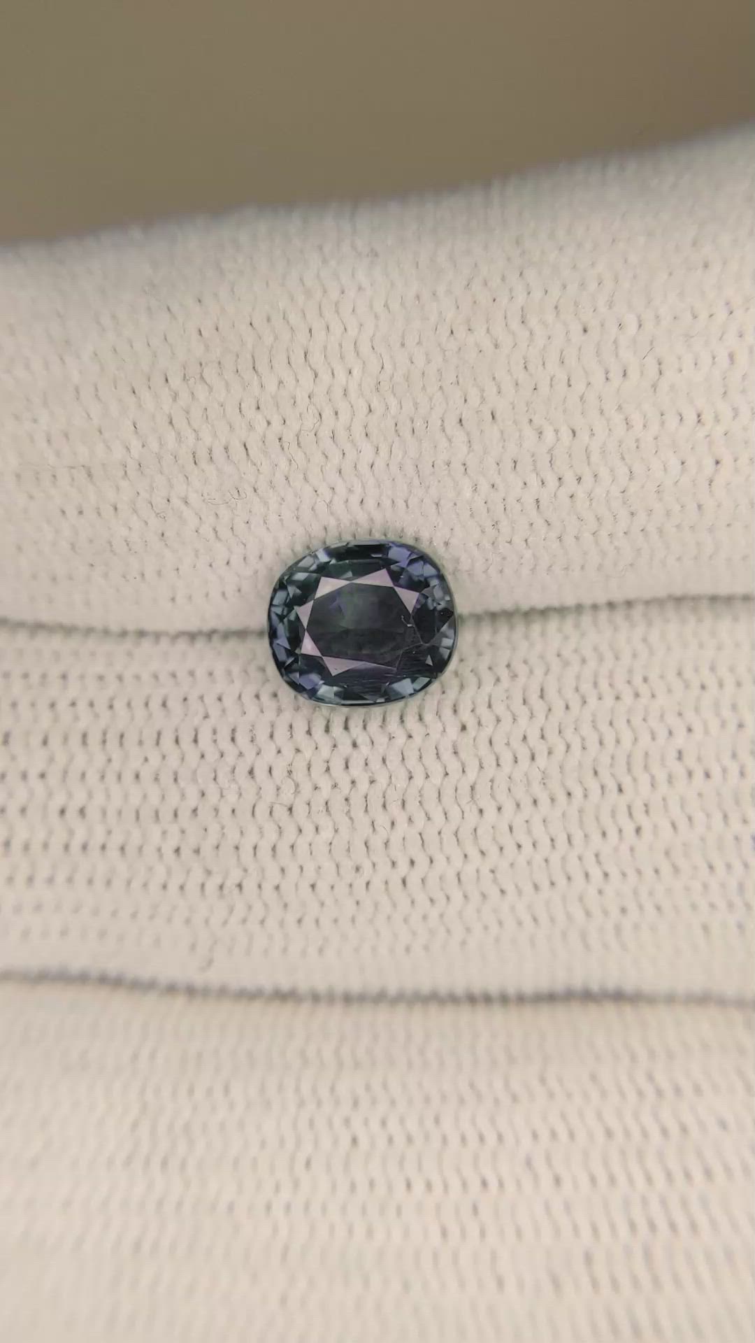 2.07 Ct. Color Change Sapphire from Ceylon (Sri Lanka) Size Video